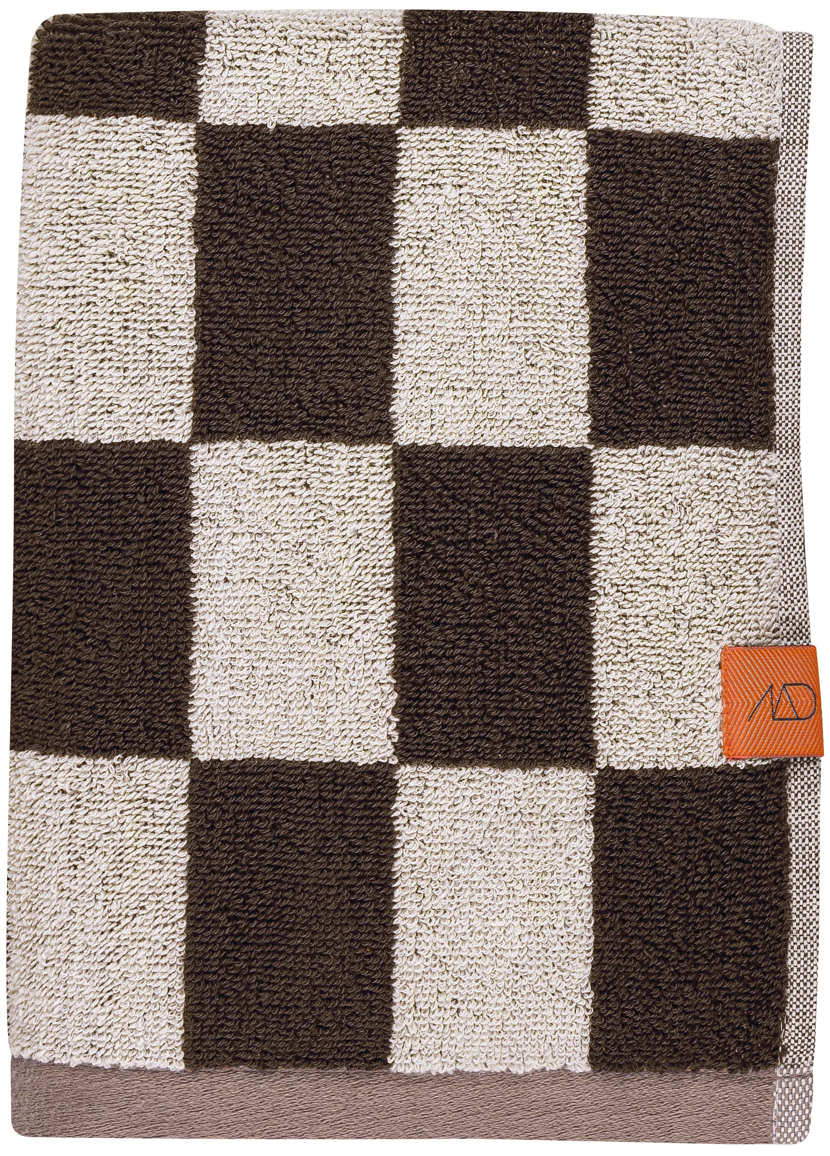 Retro Handtuch Schokolade 40x55 2er-Pack