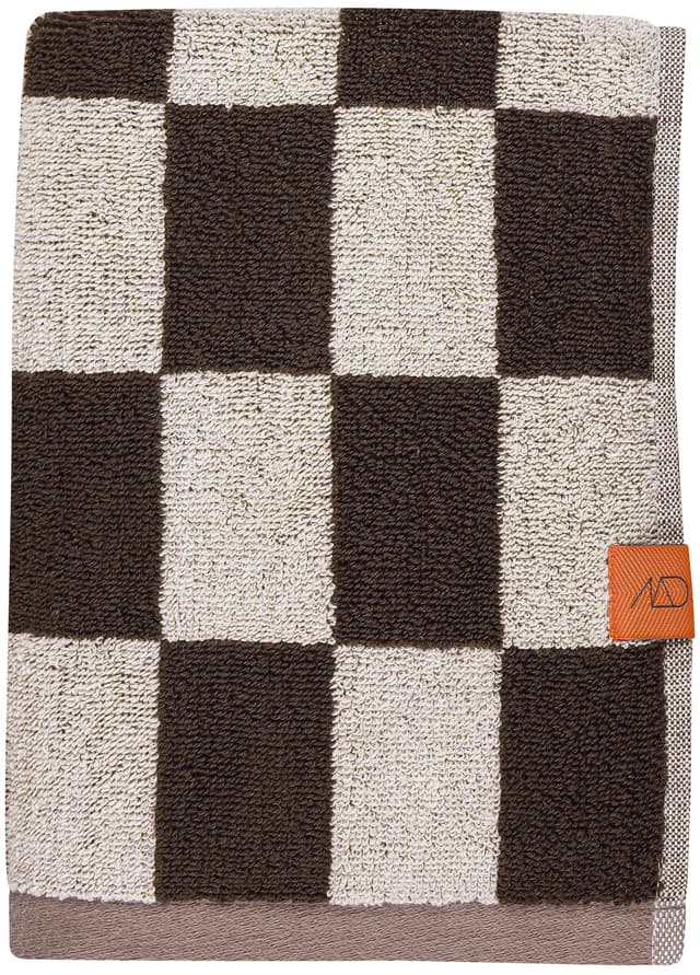 Retro Handtuch Schokolade 40x55 2er-Pack