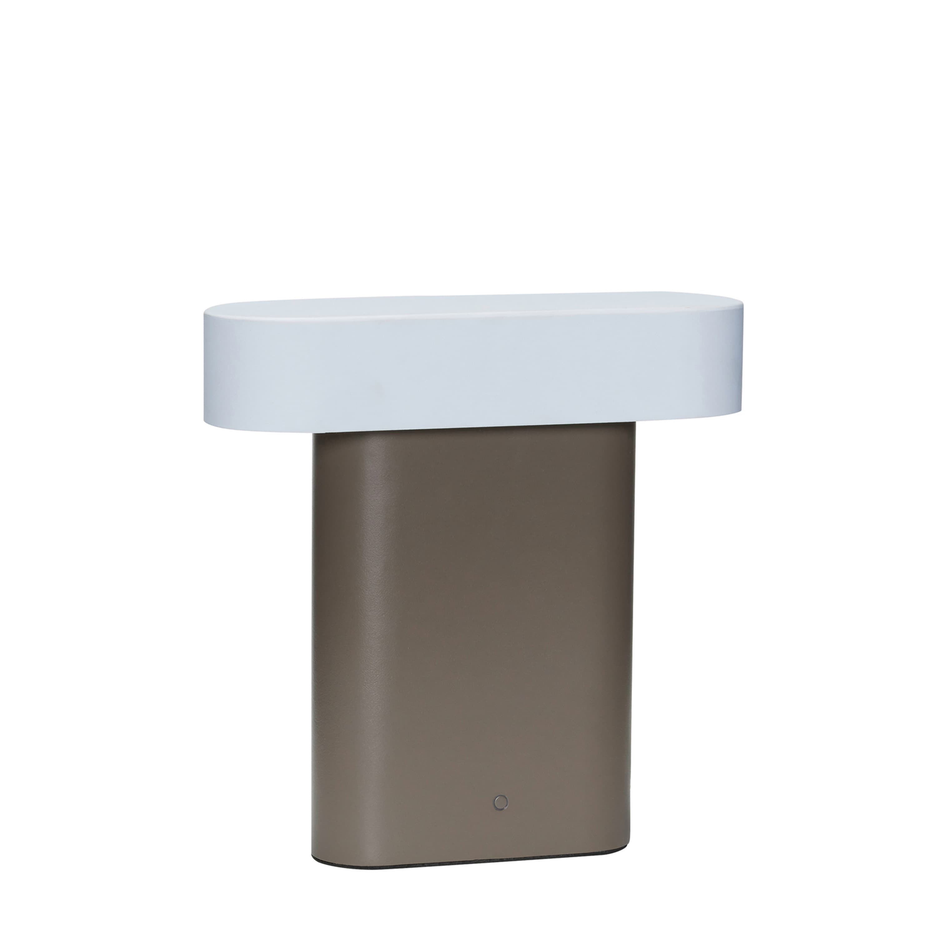 Sleek Tischlampe Brown/Light grey 25cm