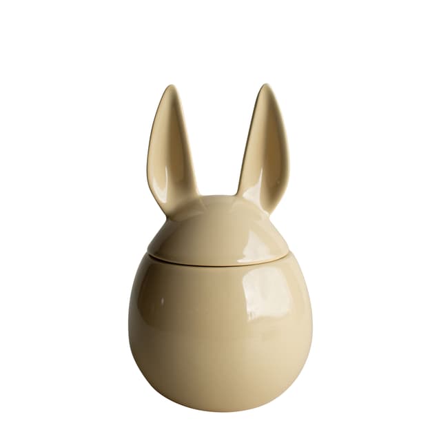 Eating Rabbit Osterei Shiny Yellow Large