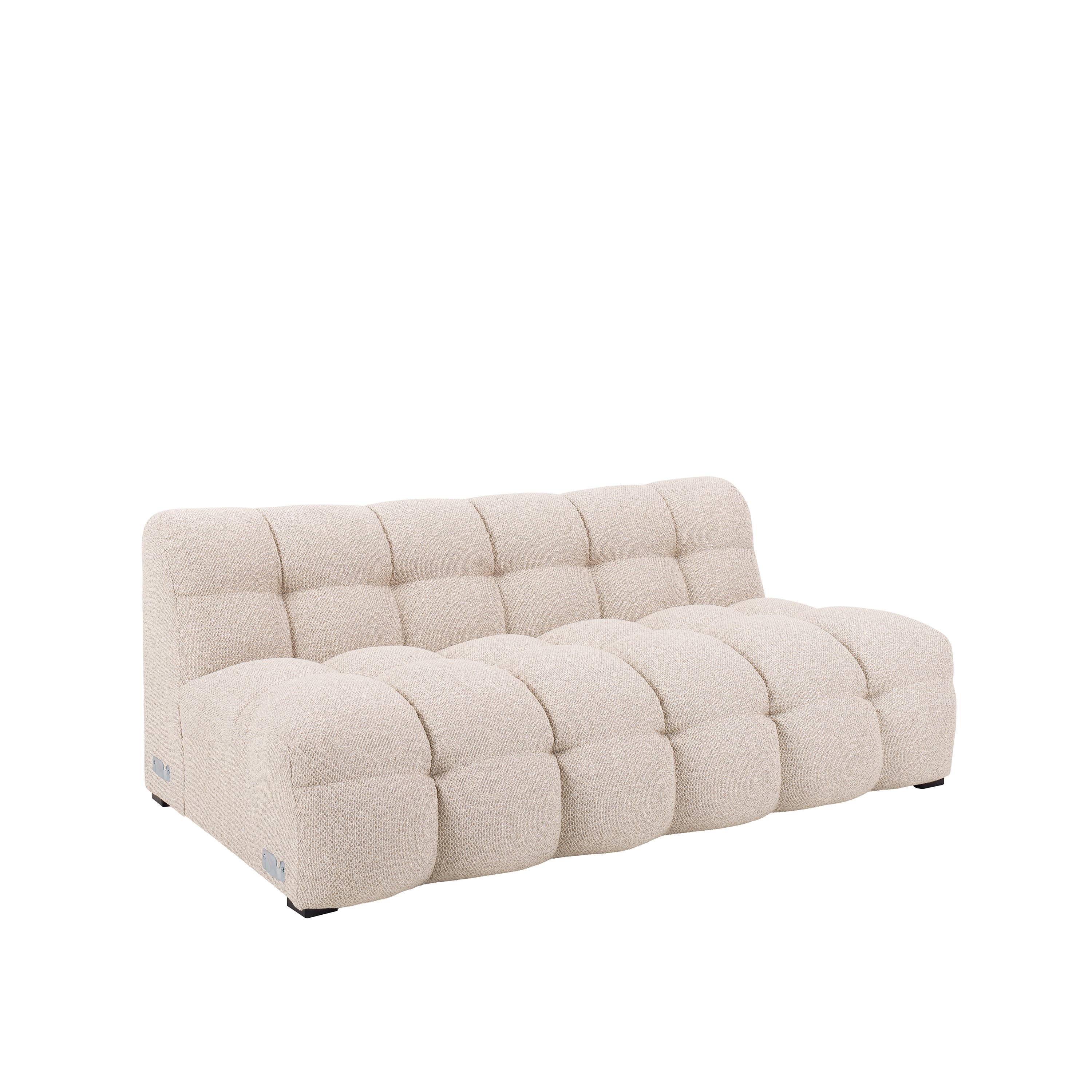 Billie 3-Sitzer Sofa Modul Beige Bouclé 168cm