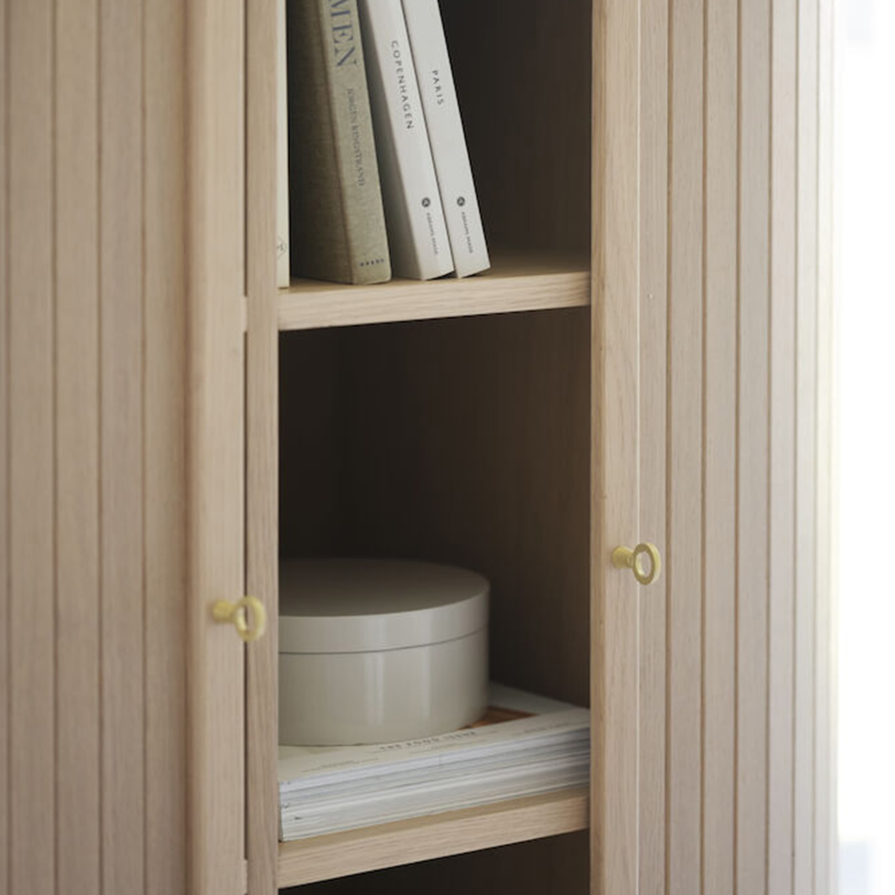 Haddington Cabinet White Pigmented/Black 102cm