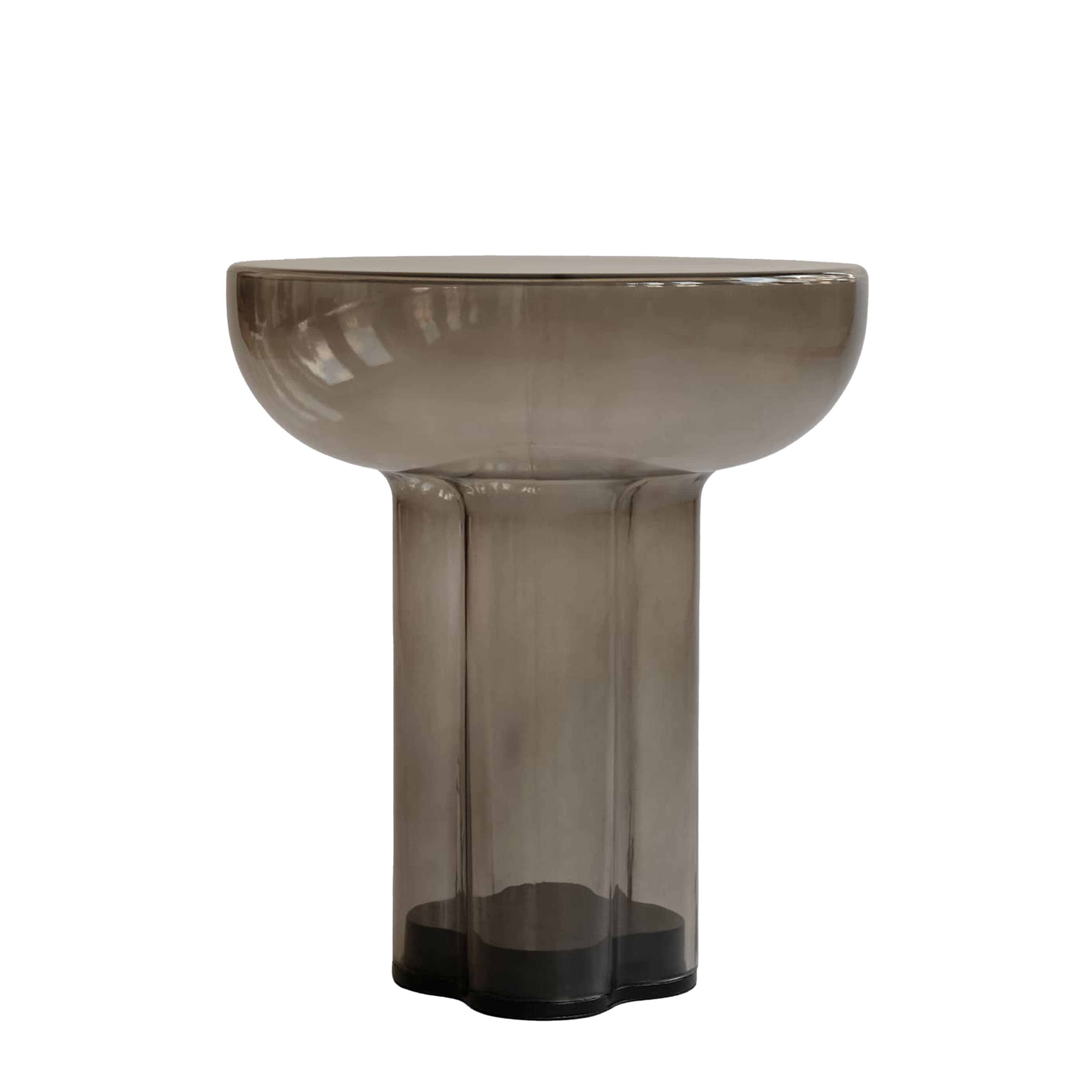 Crown Side Table Smoked Forest Tall