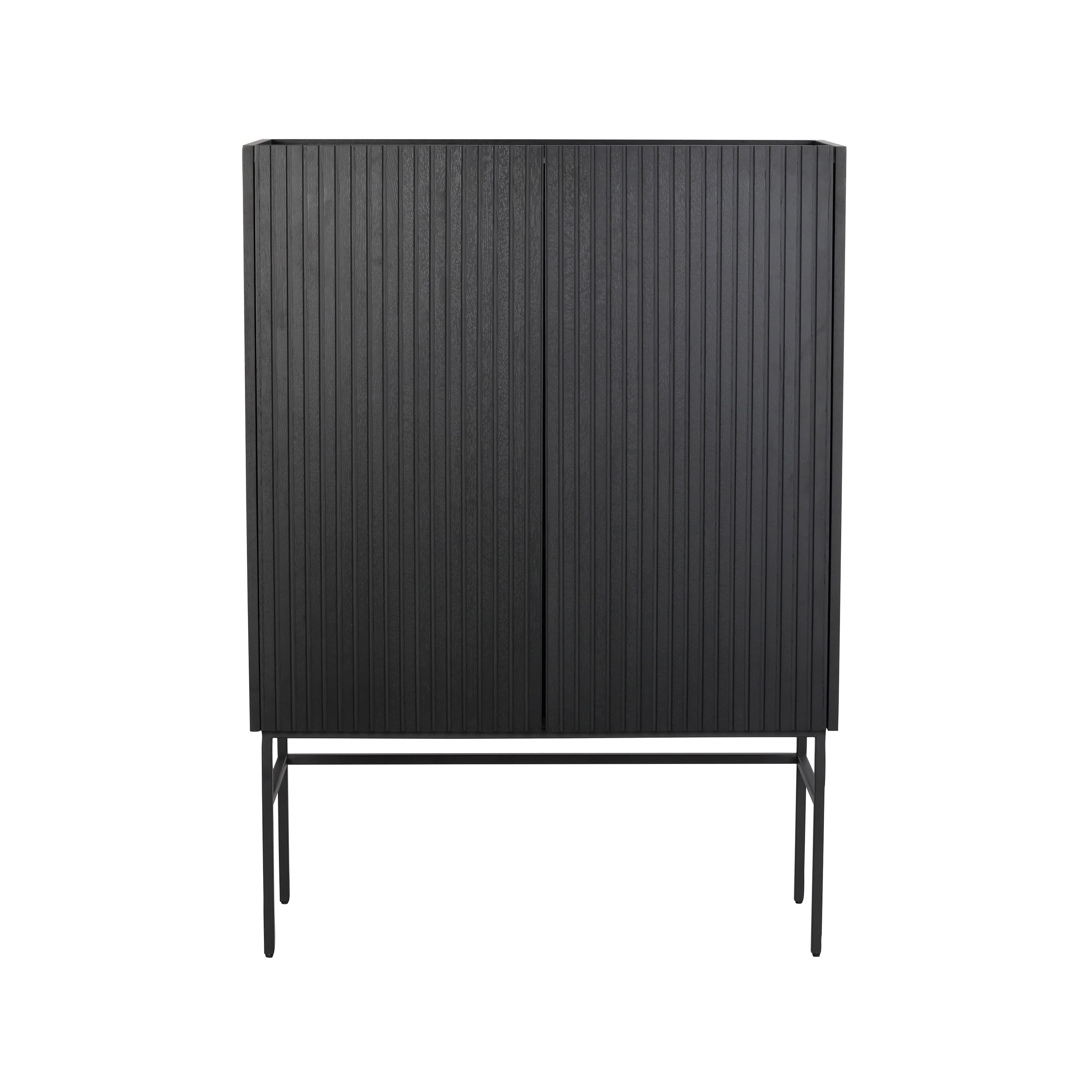 Halifax Schrank Schwarz 100cm