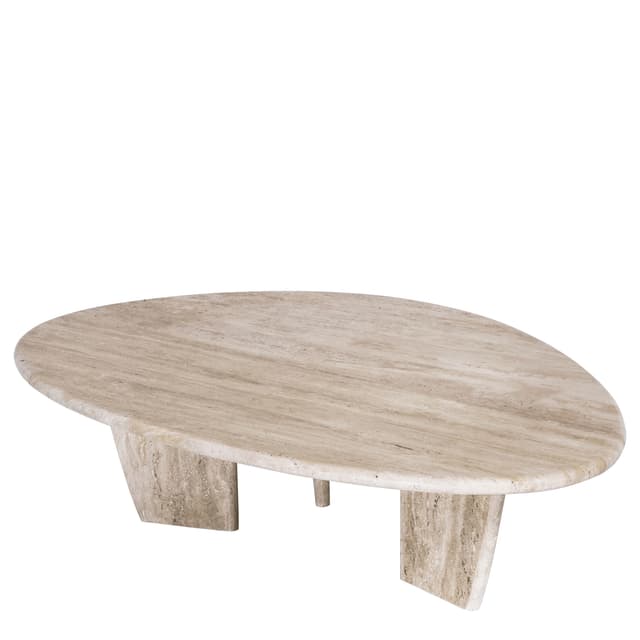 Francis Couchtisch Travertin 120cm