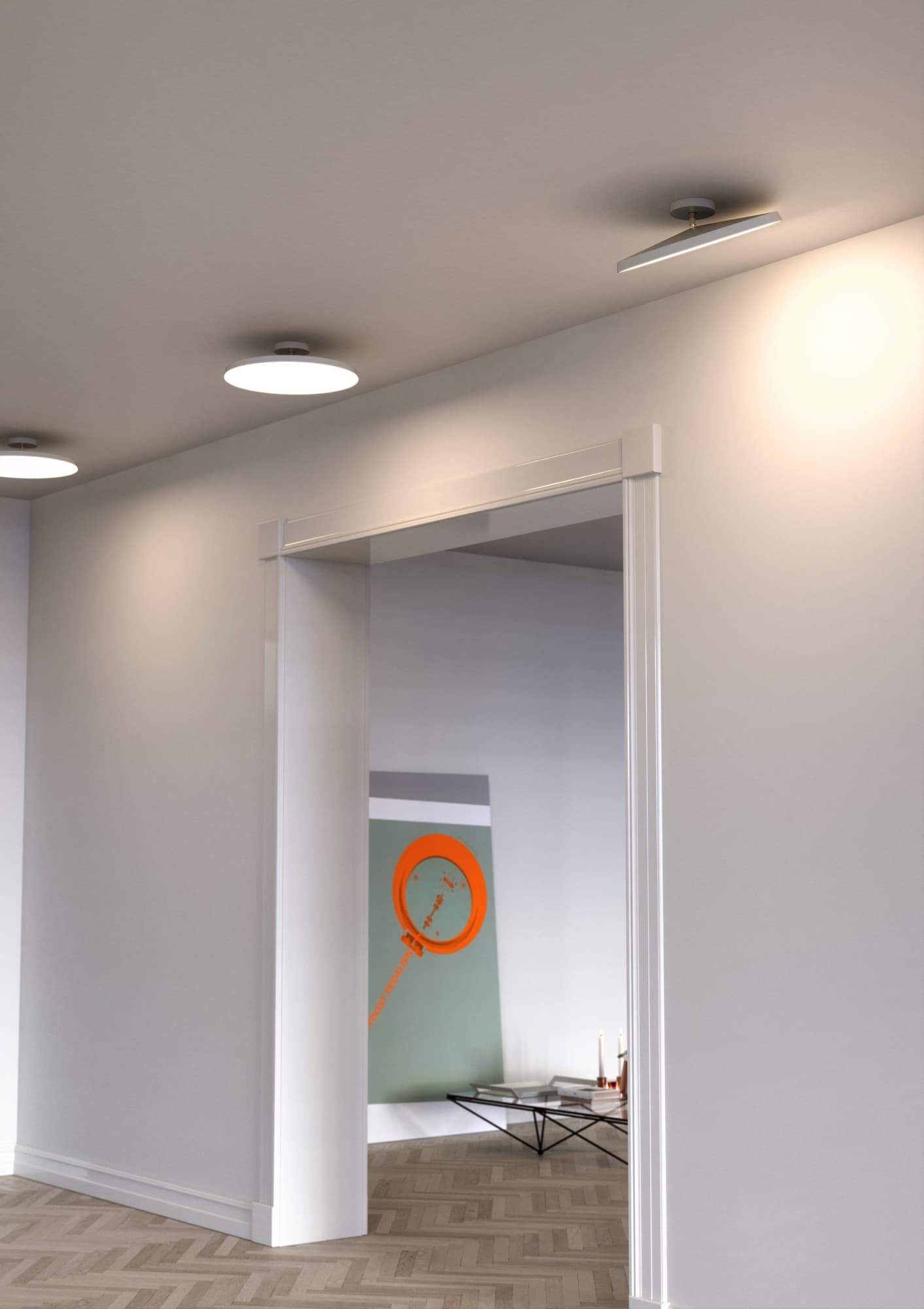 Kaito 2 Pro 40 Ceiling Lamp White