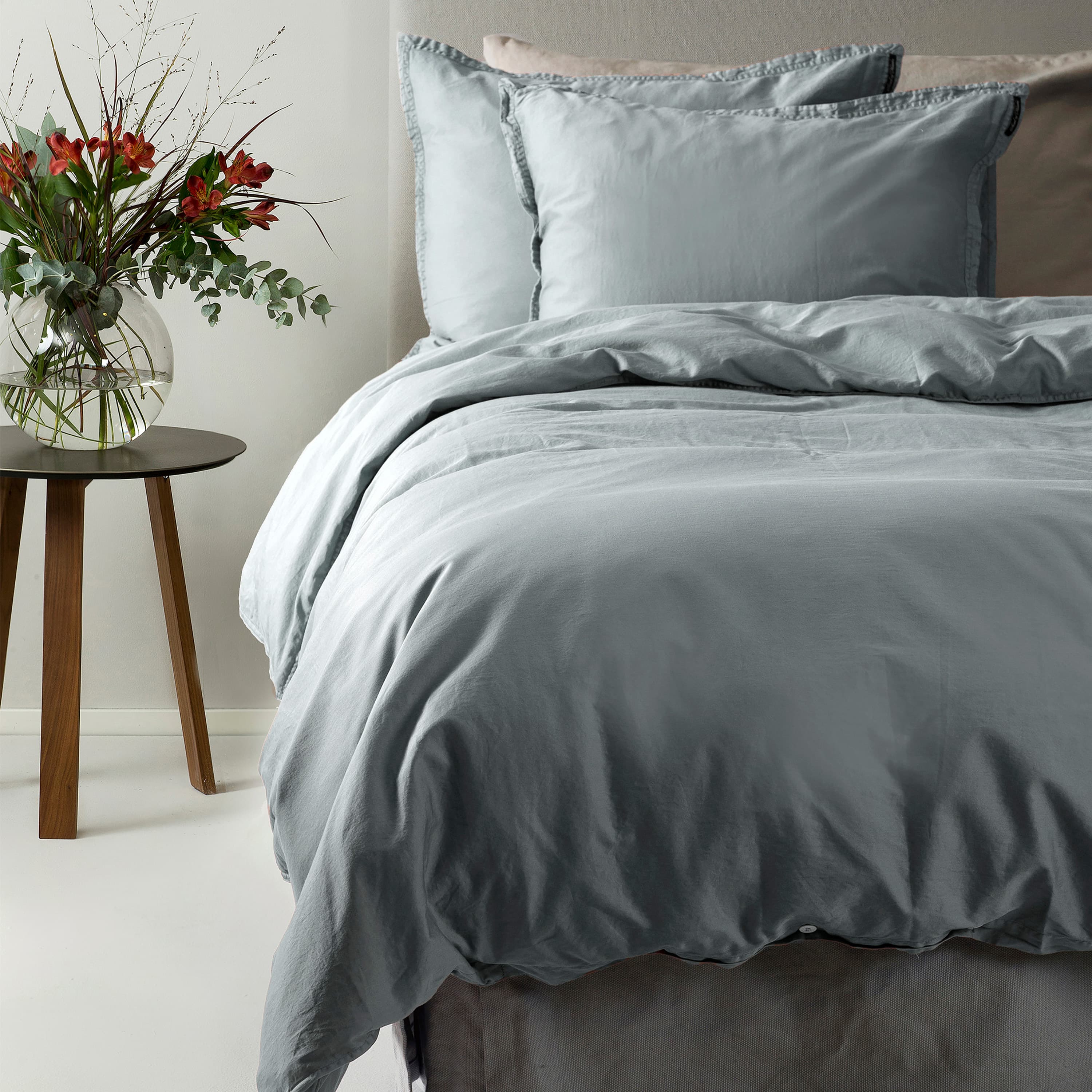 Soul of Flat Sheet GOTS Satin White 270x270