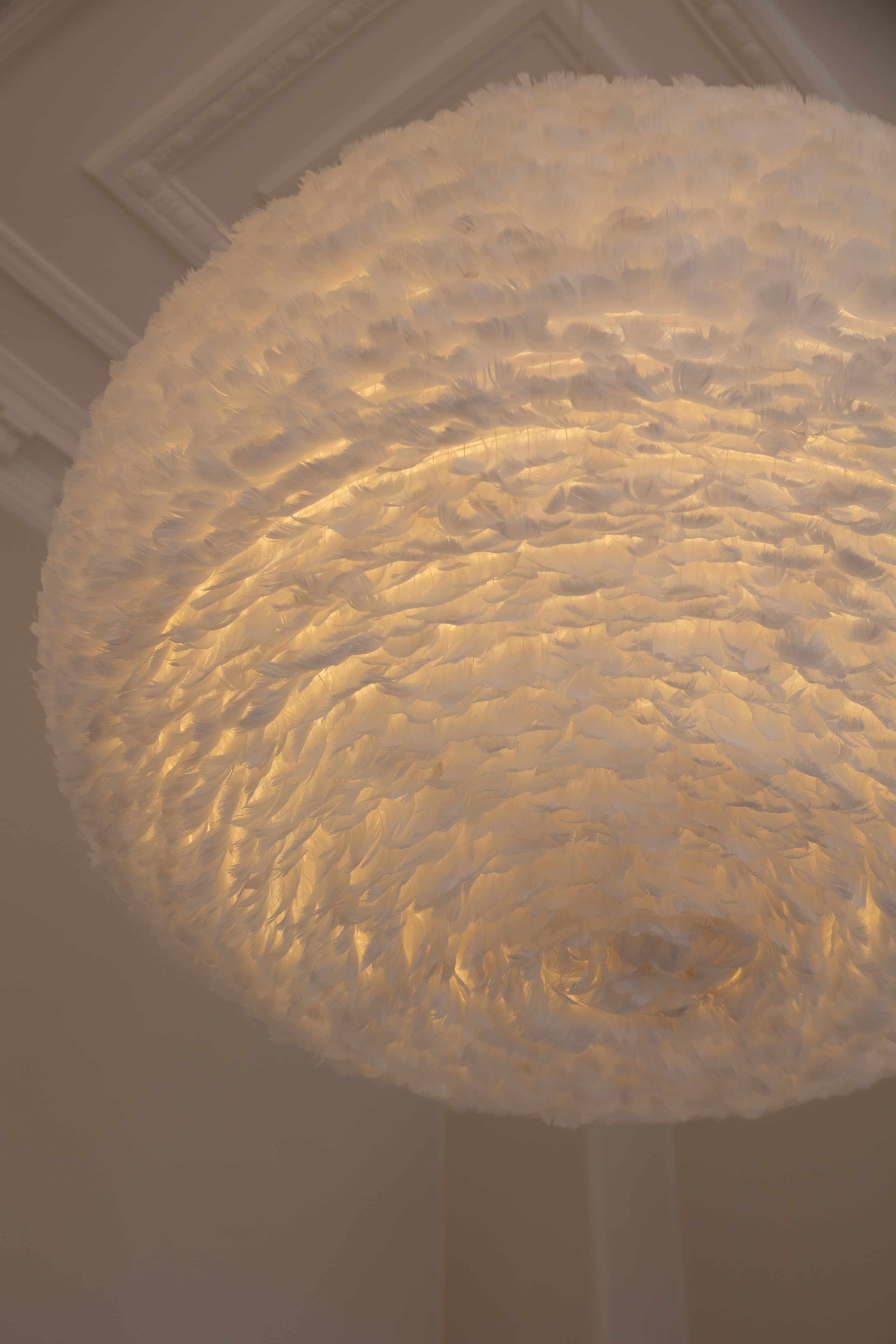 Eos Feather Lamp White XL