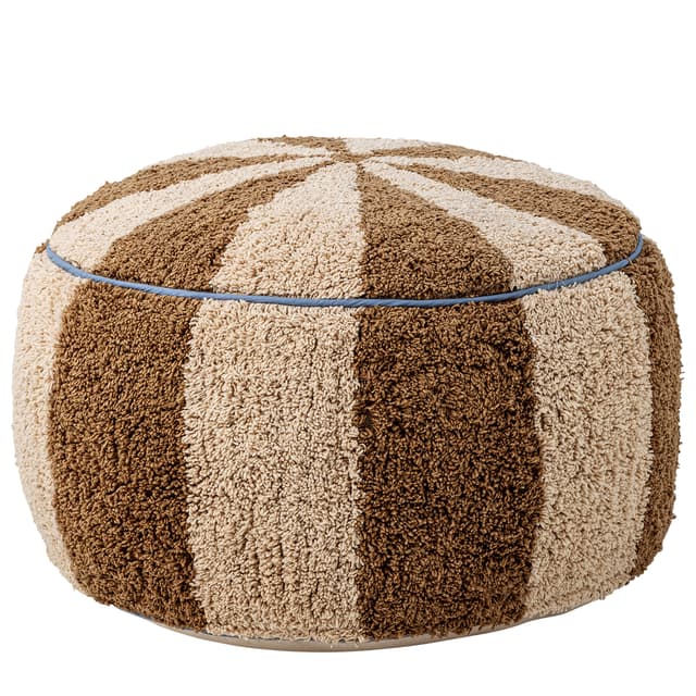 Charoline Pouf Sitzpouf Natur 26x44