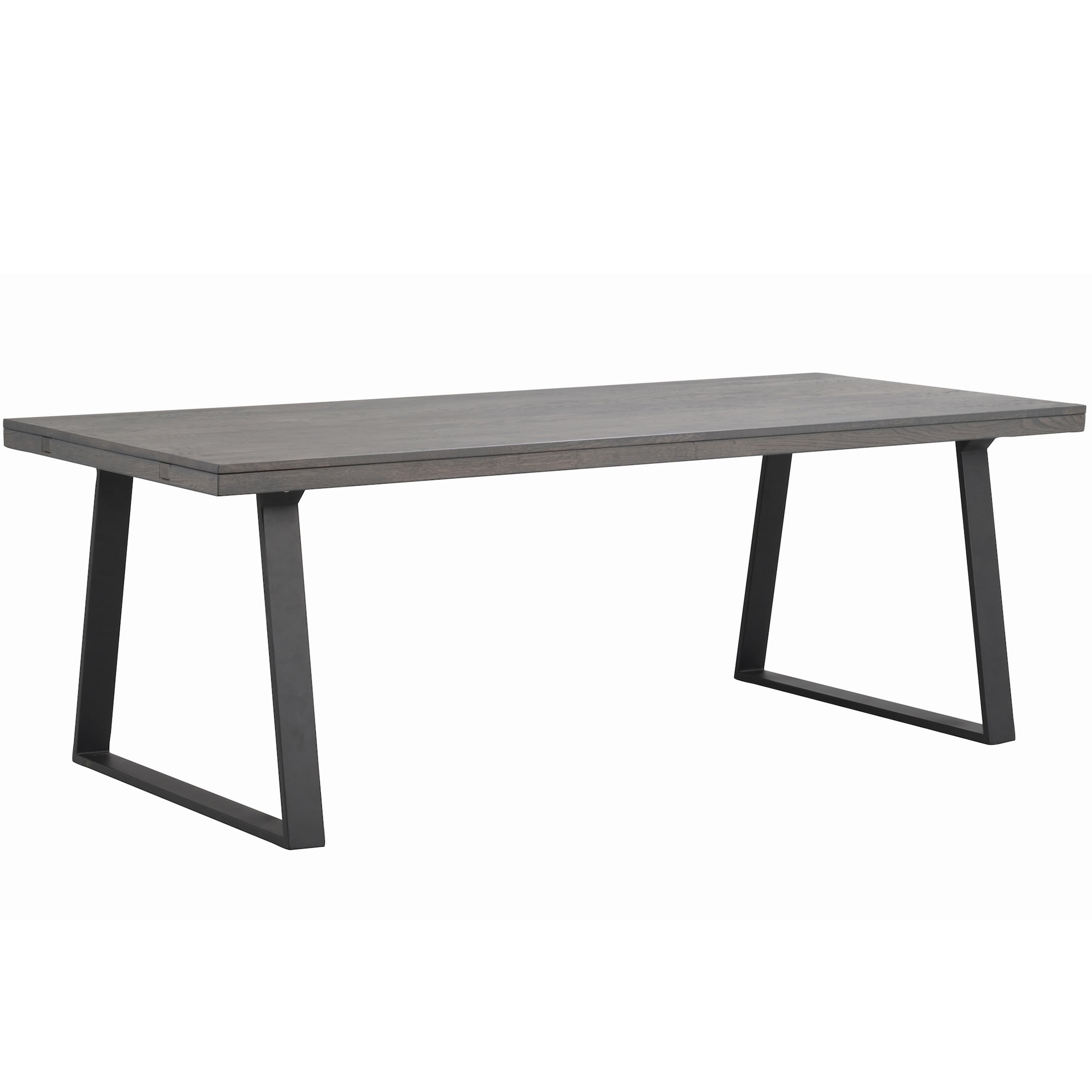 Brooklyn Dining Table U-leg Dark Brown Oak 220cm