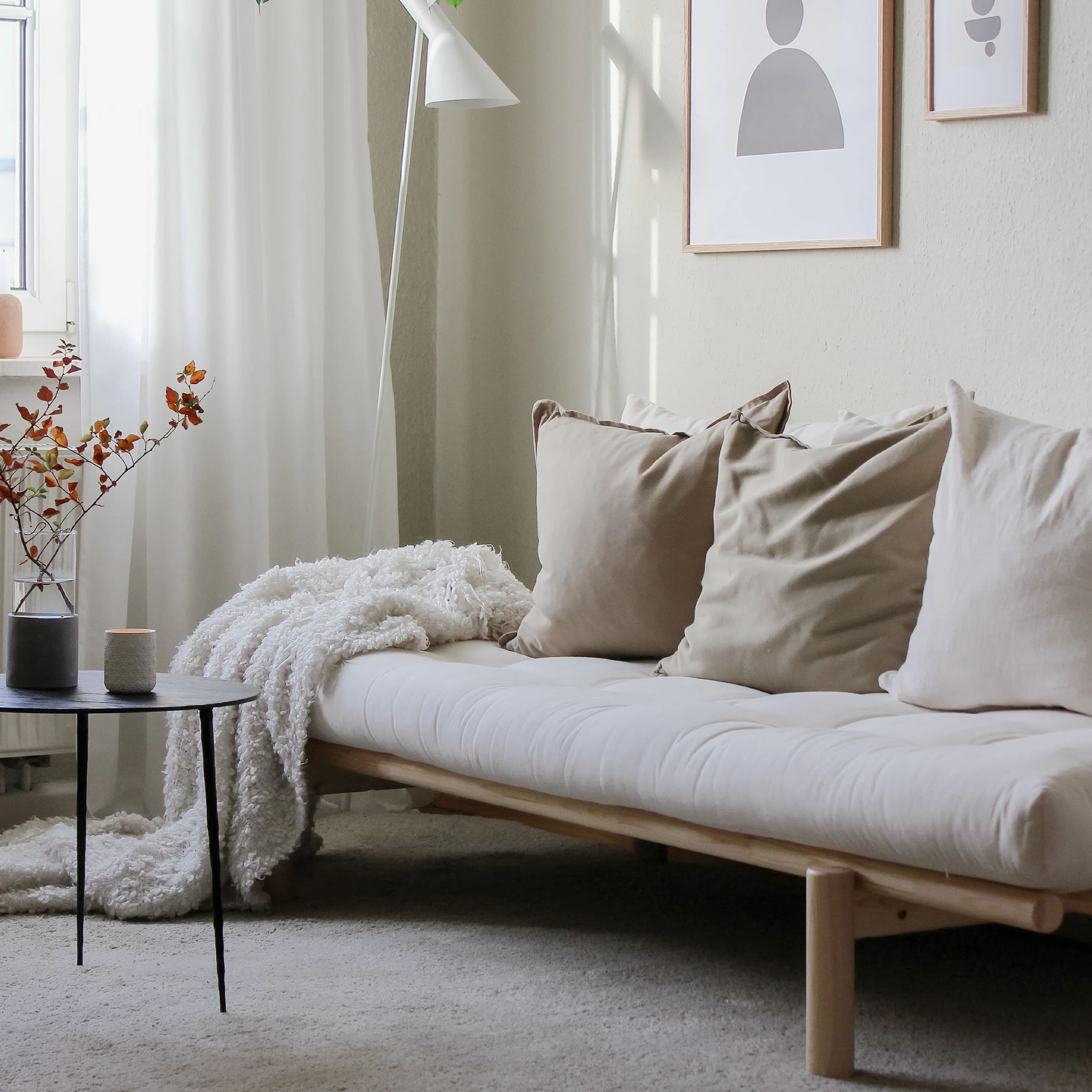 Pace Tagesbett Natur/Linen 200cm