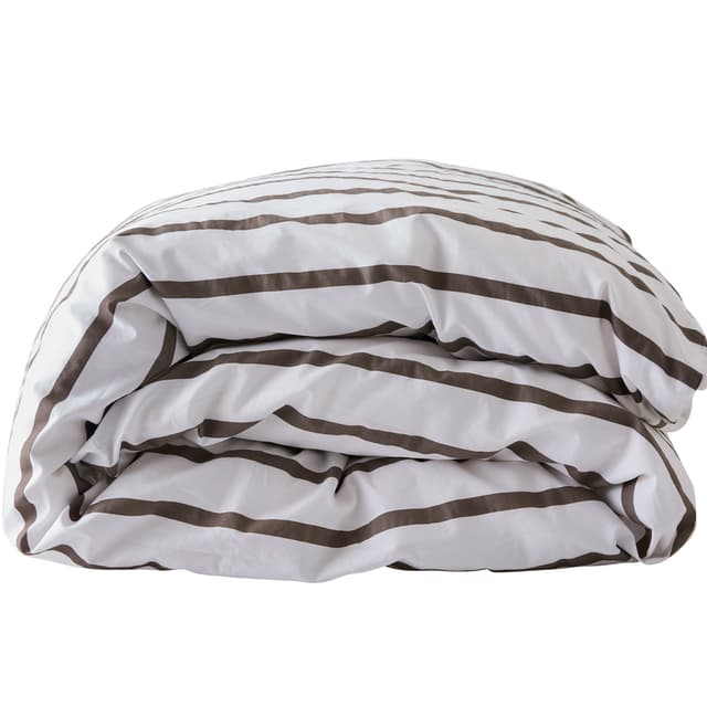 Pussilakana Taupe Stripe 150x200cm