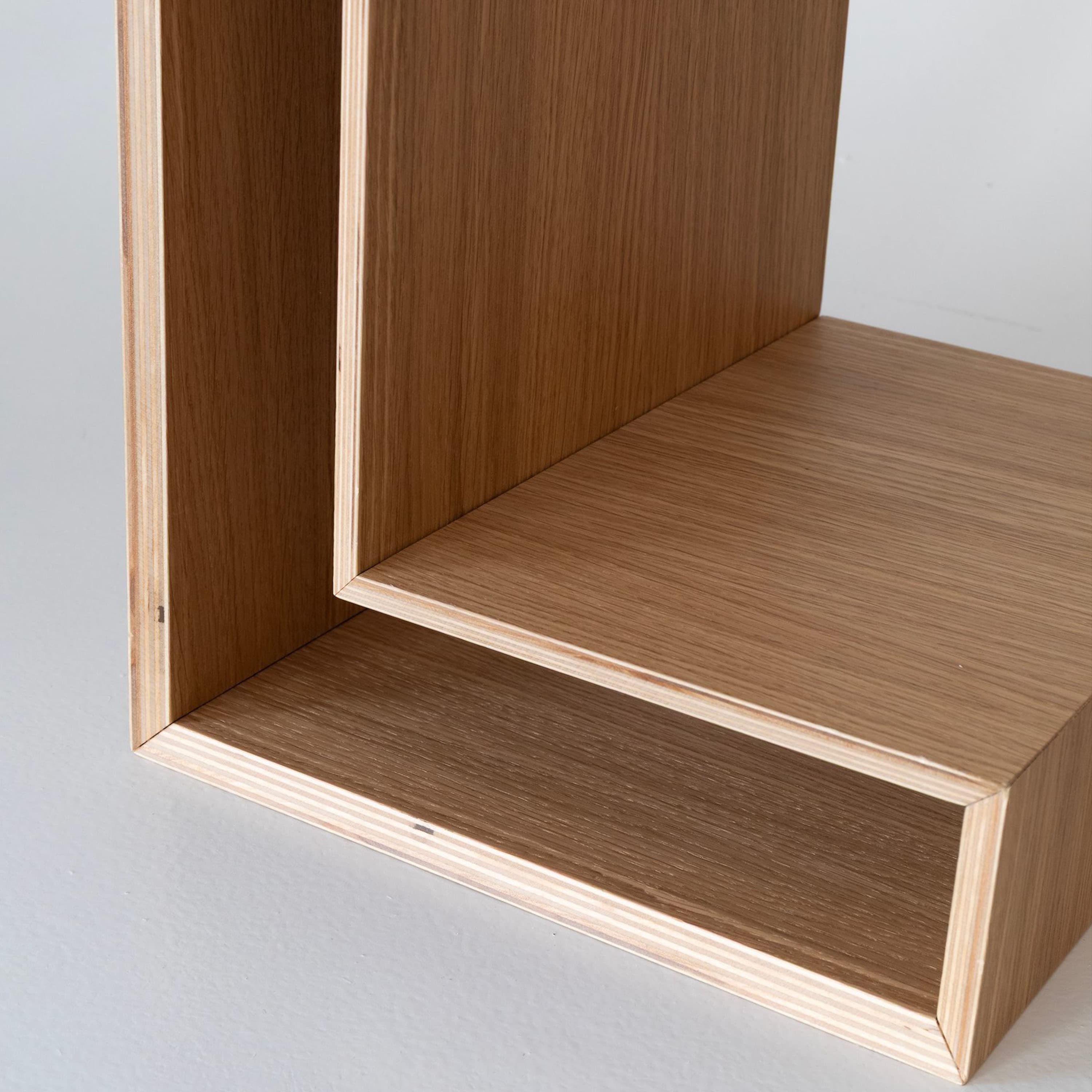 L-Shelf Nachttisch Eiche