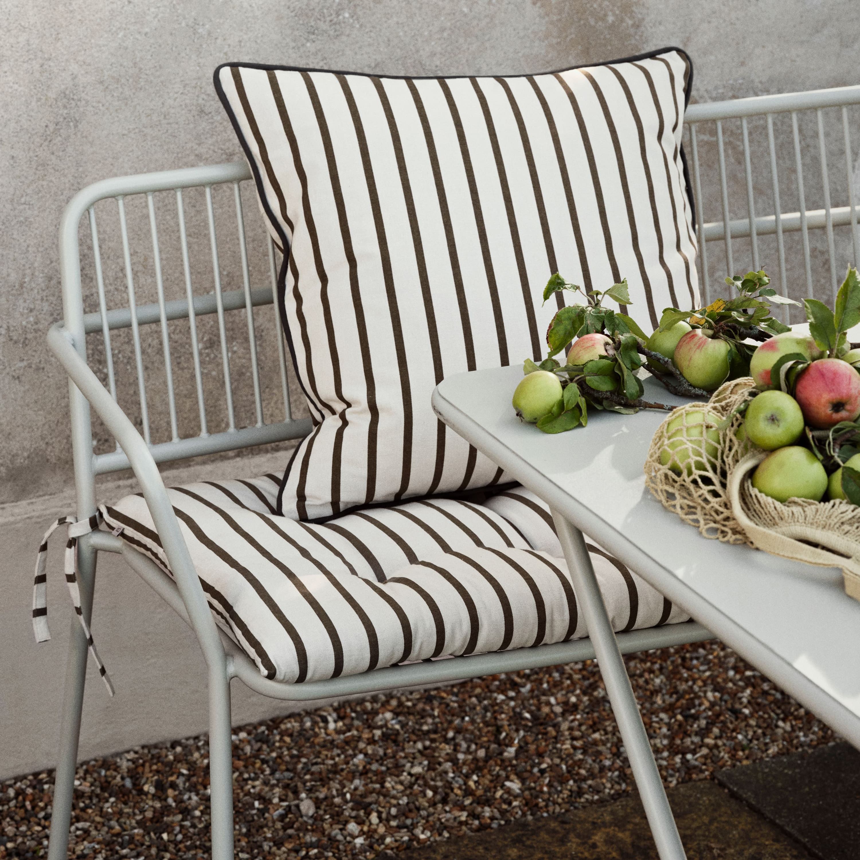 Eden Gartentisch Beige Grau 120cm