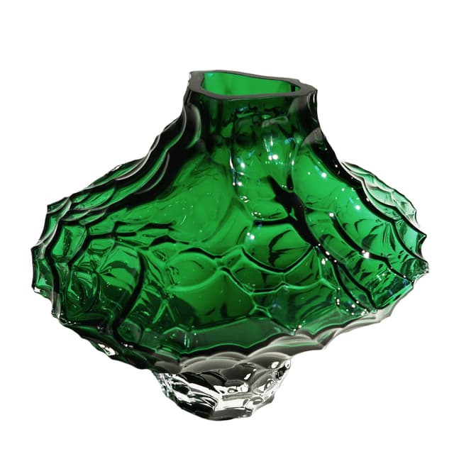 Canyon Vase Green Large