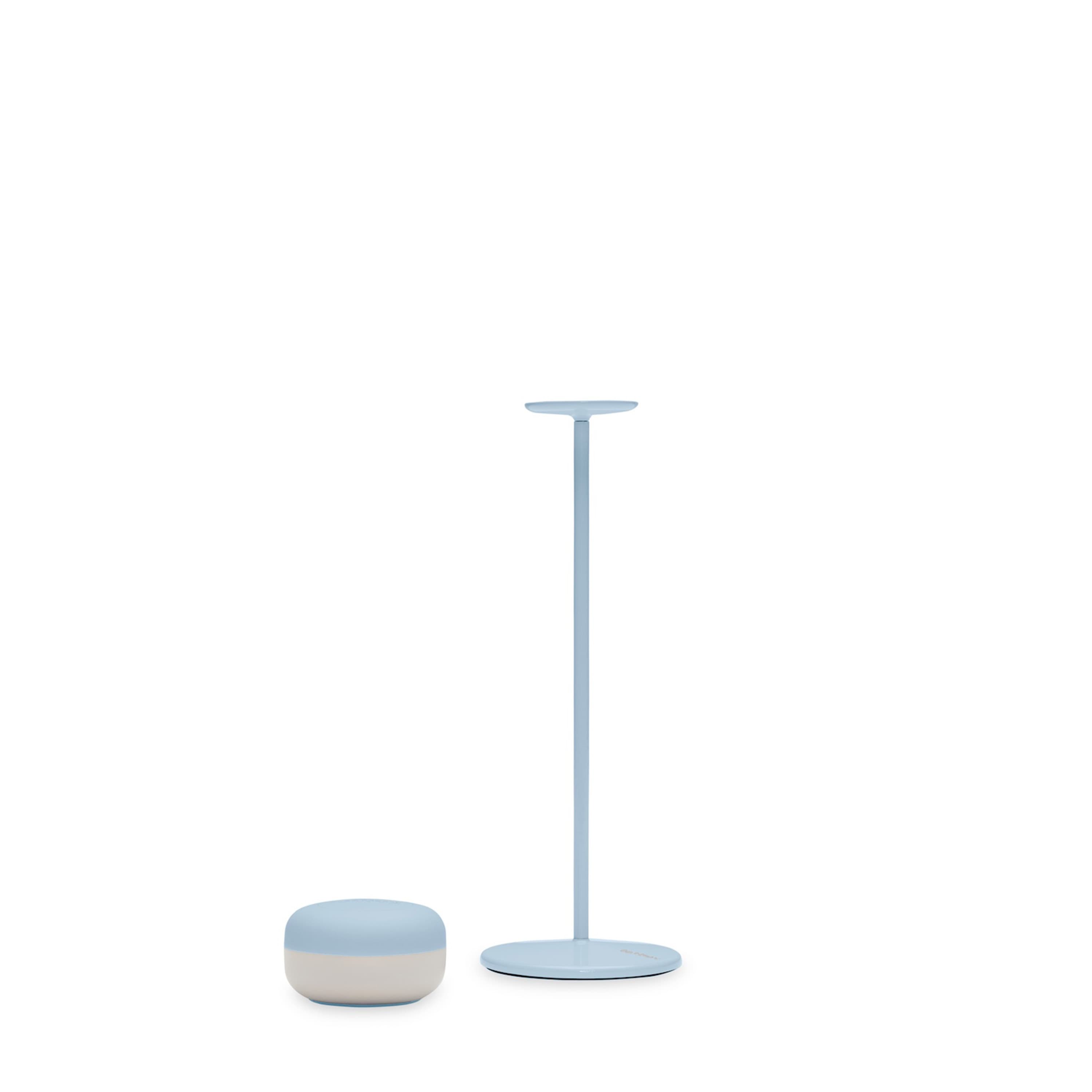 Table Lamp Portable Jet Blue