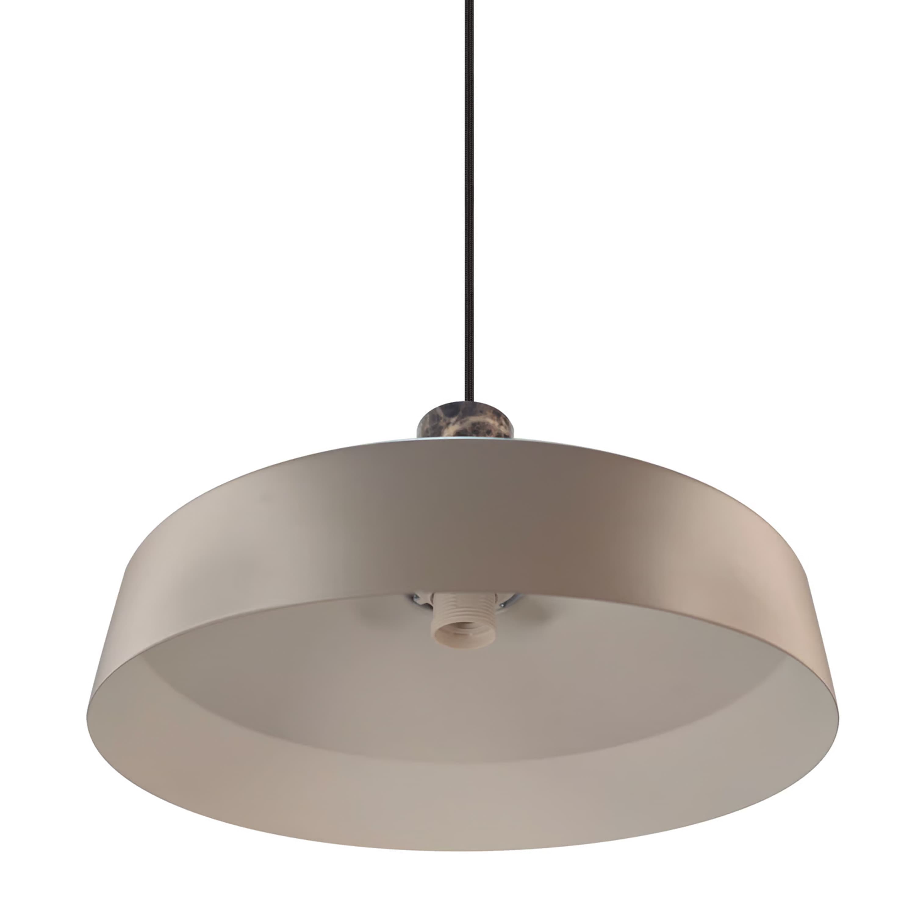 Elvas marble Ceiling Light Brown Ø37