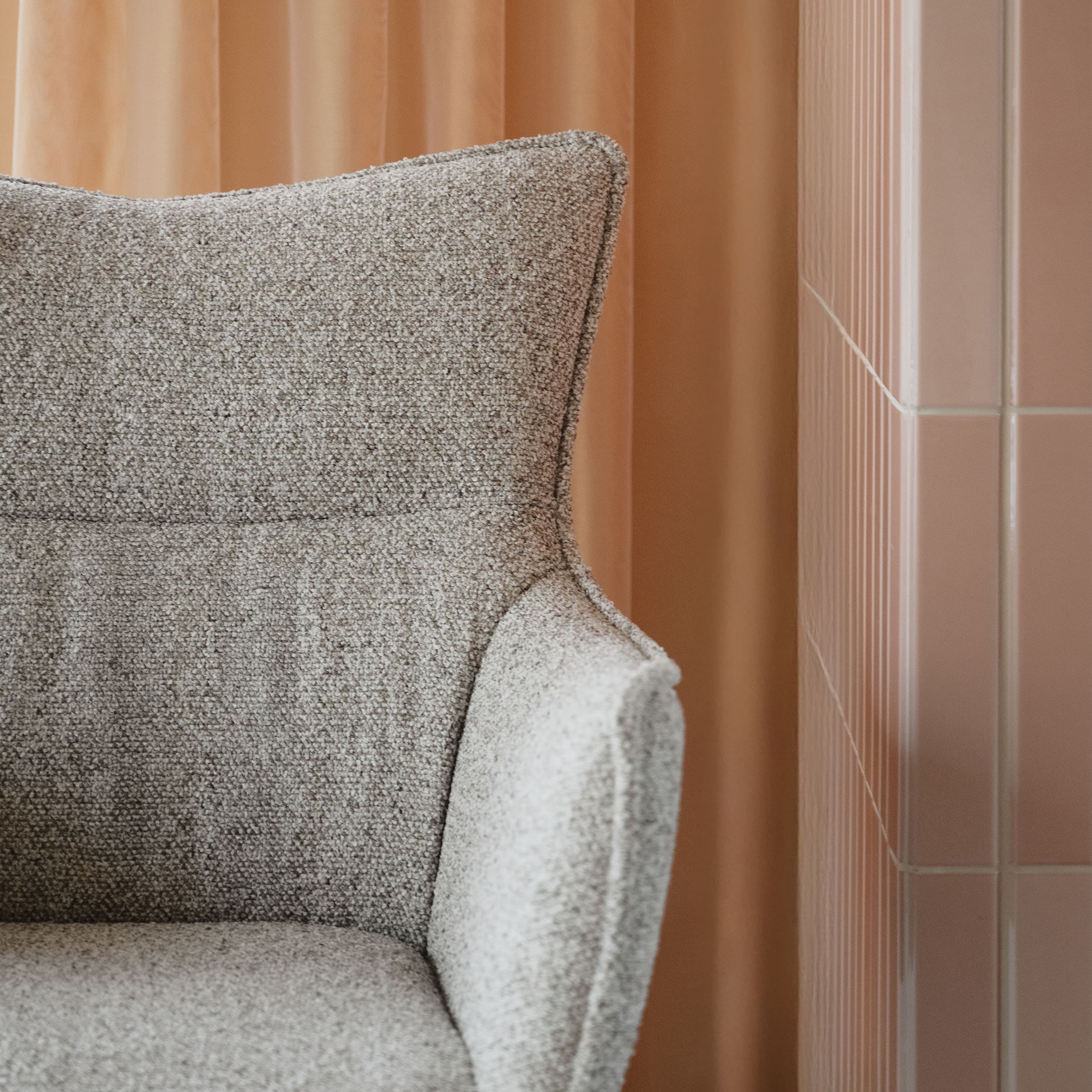Fresno Karmstol Beige/Brun