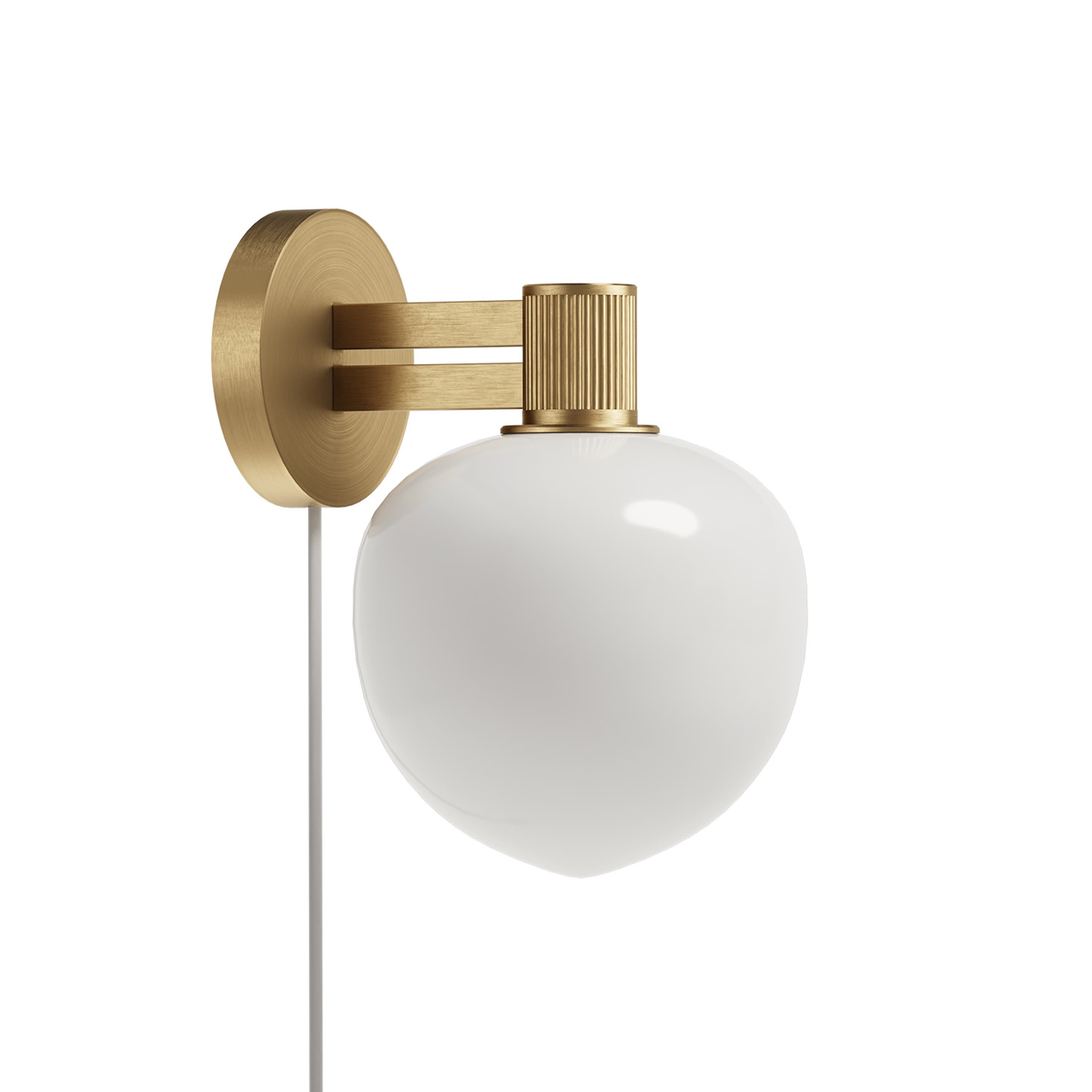 Memoir Wandleuchte Messing 18cm