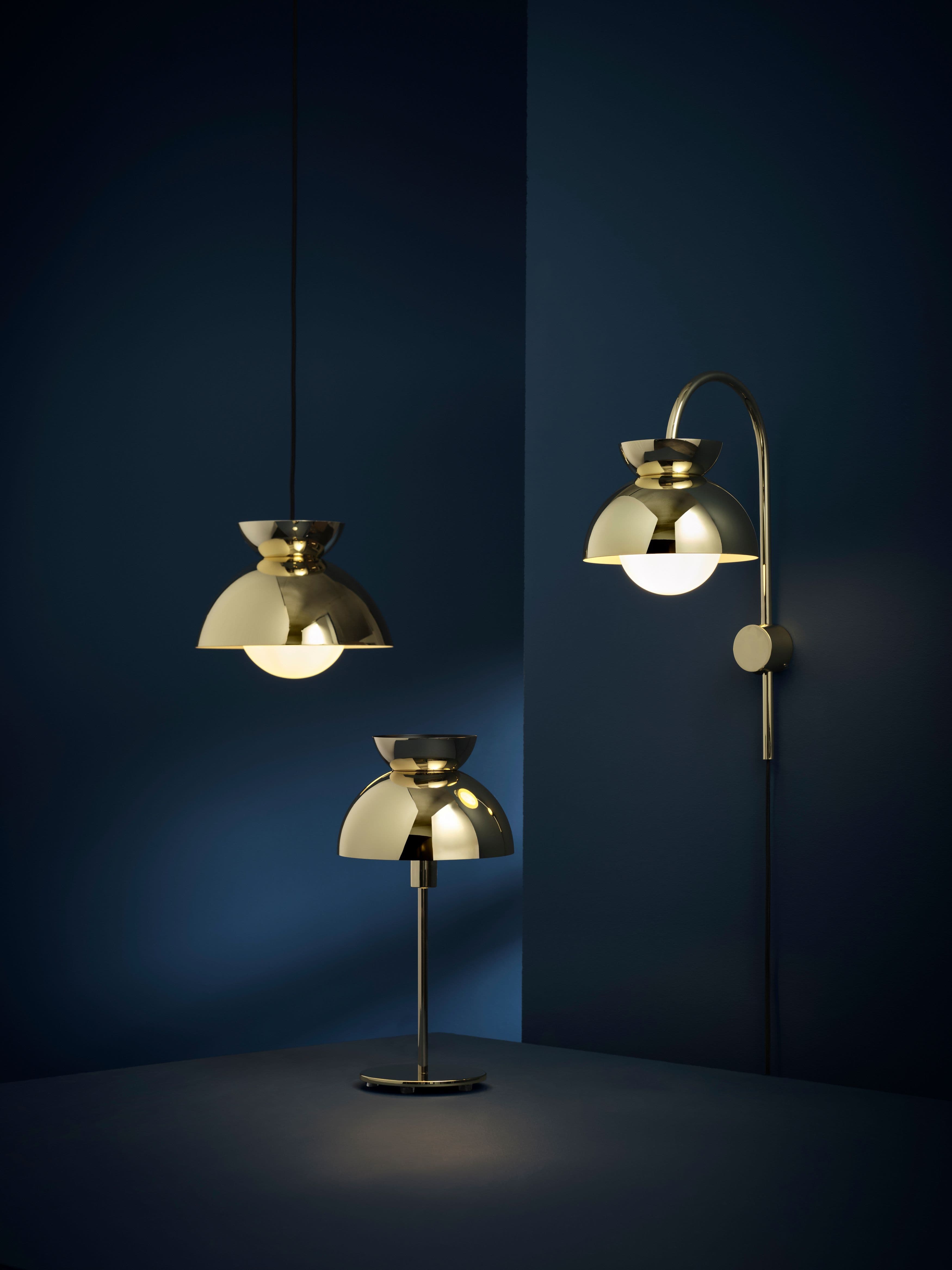 Butterfly Tischlampe Messing