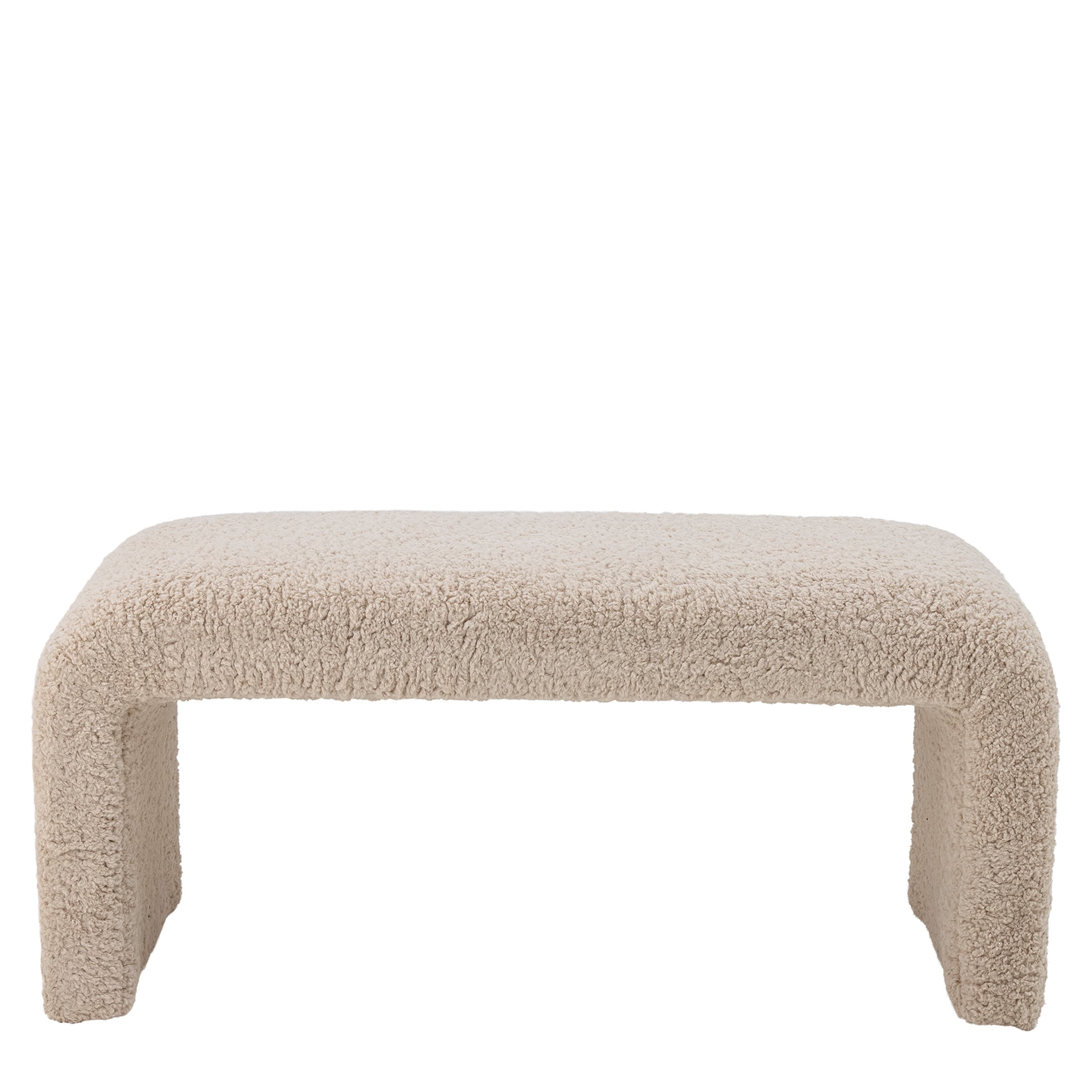 Bobbie Bank Weiß 100cm