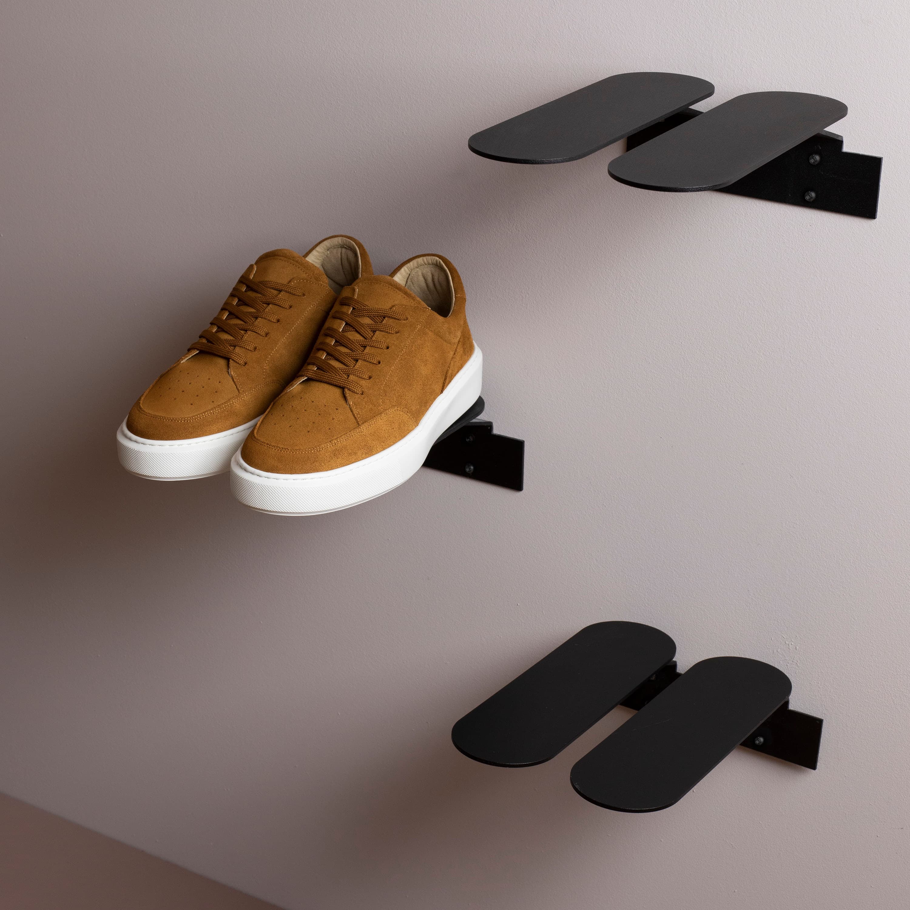 Step Shoe Rack Black Small