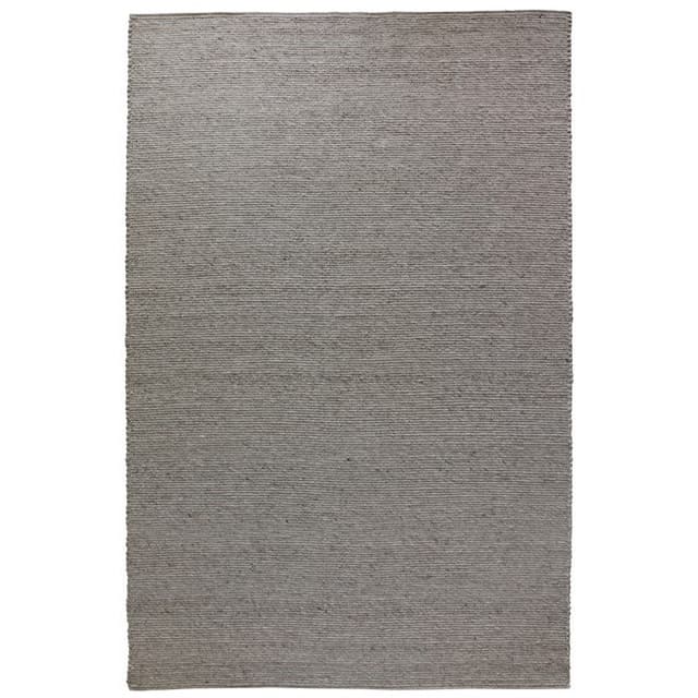 Auckland Wollteppich Grau 200x290cm
