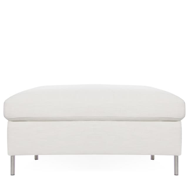 Åre Footstool White 70x110