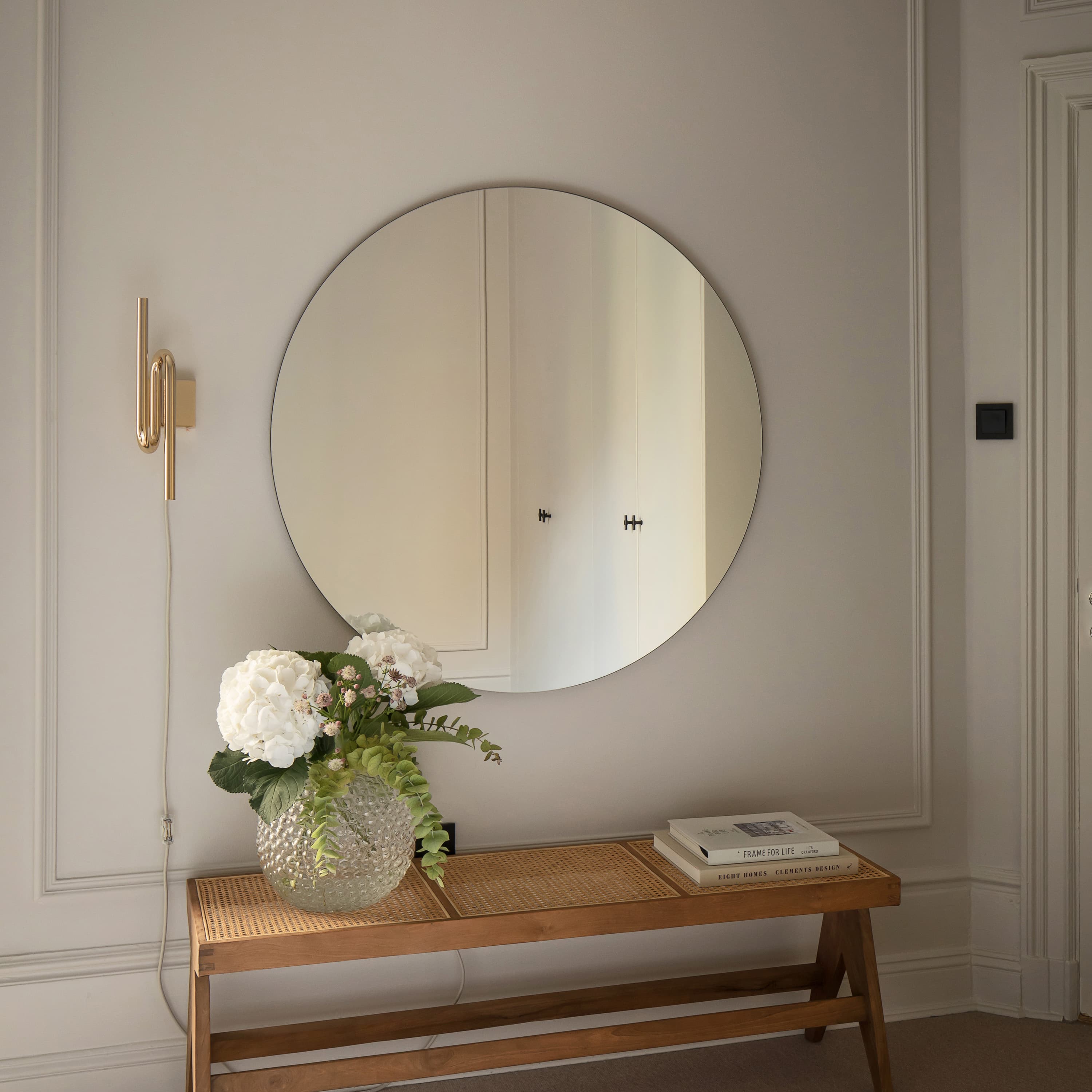 Santorini Round Mirror Ø110