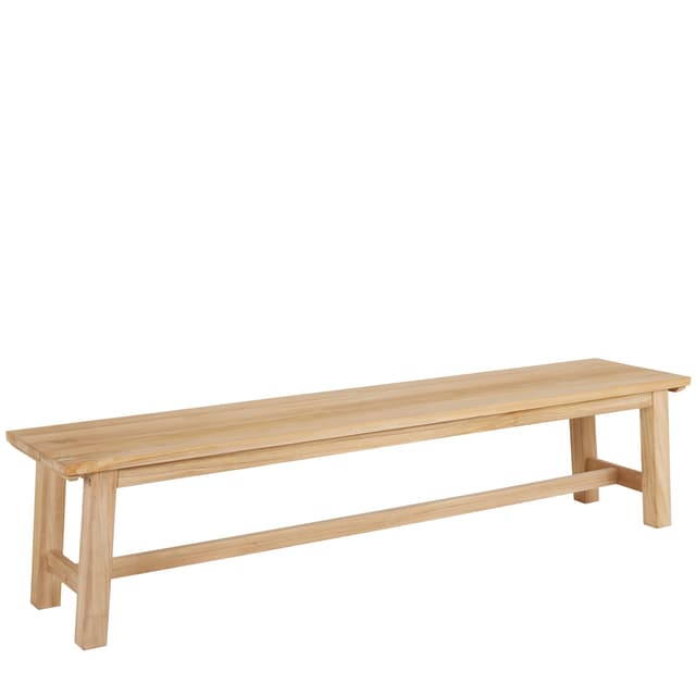 Keros Bänk Natur 190cm