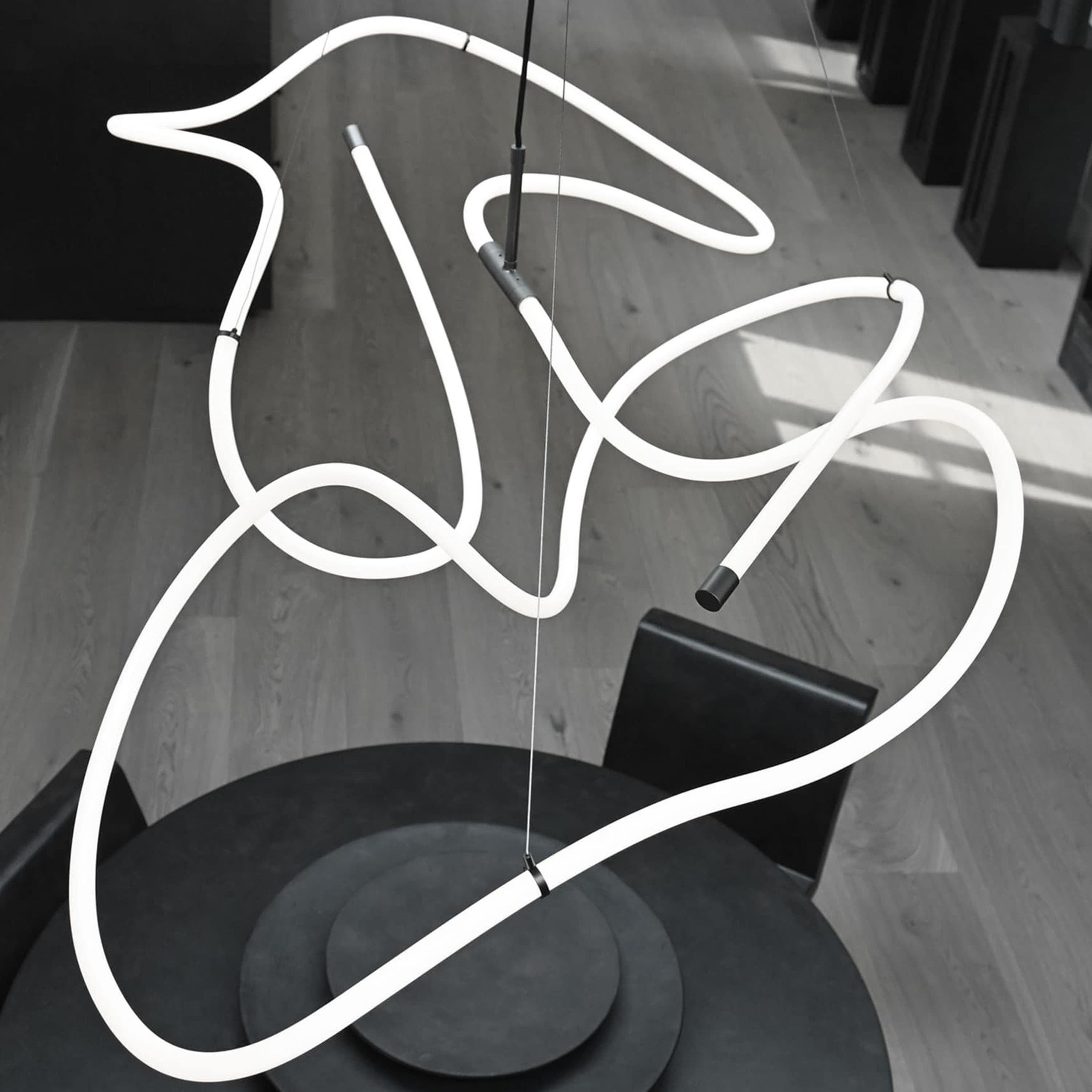 Ghost Ceiling Lamp Neon Big 155x82
