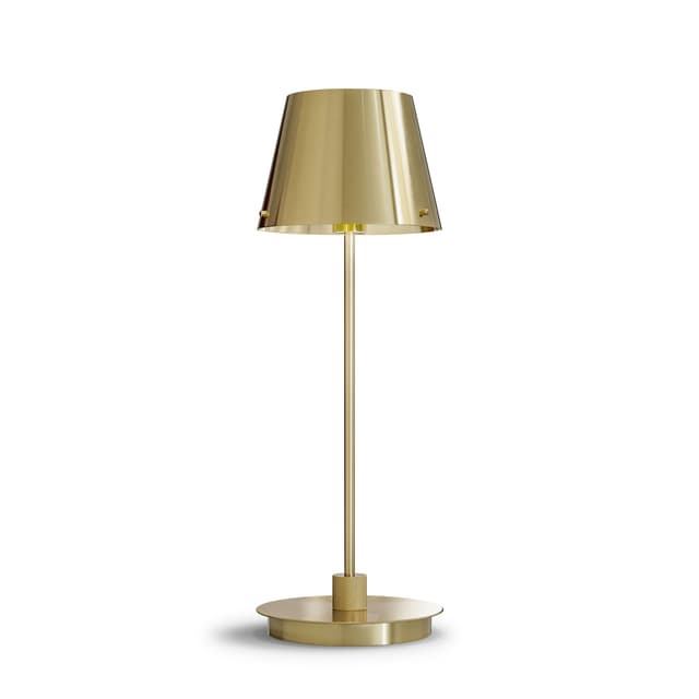 Gil il Grande Tischleuchte Satin brass