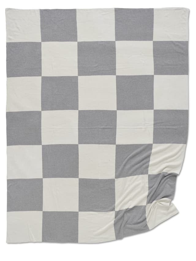 Square Throw Grey 130x170