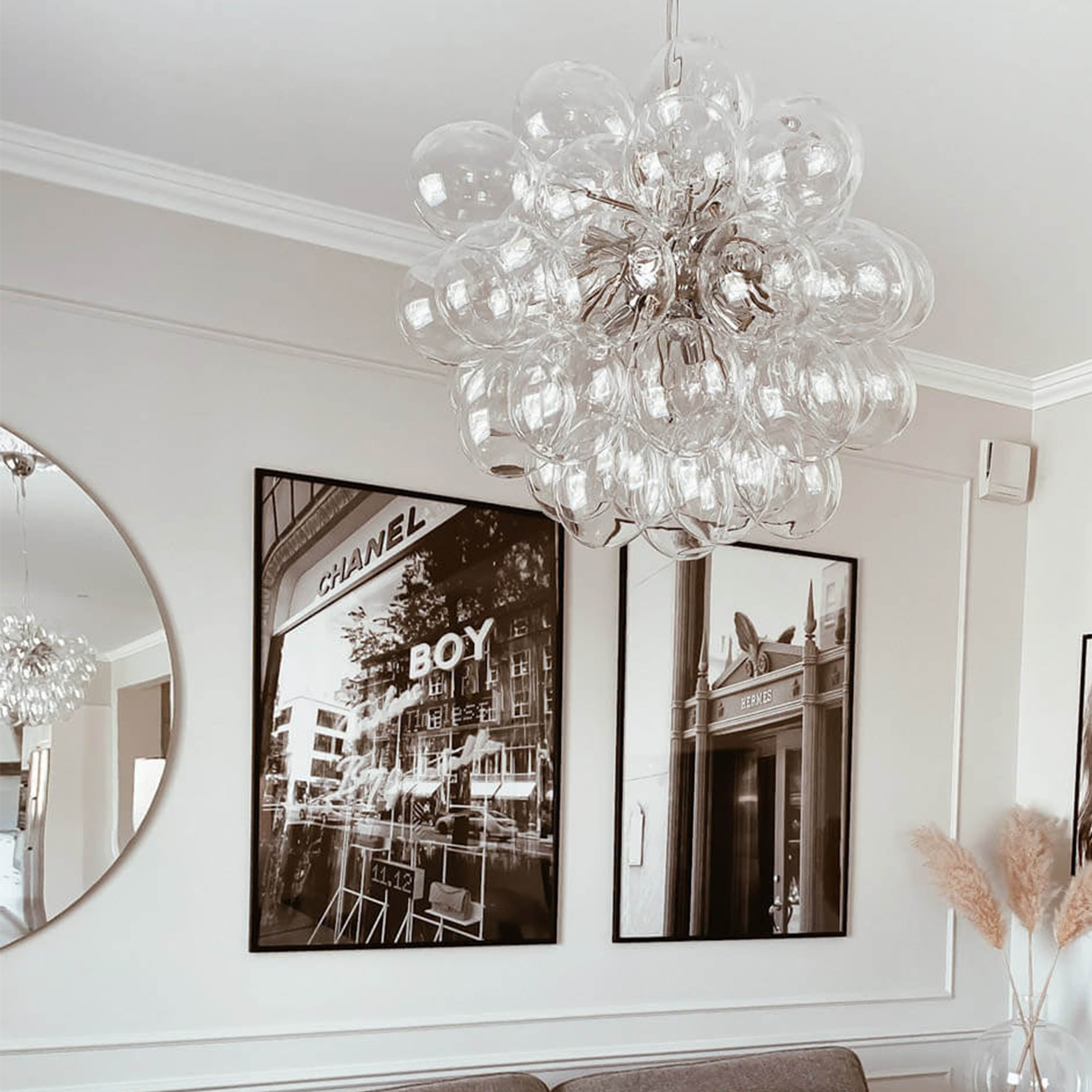 Gross Ceiling Light Clear