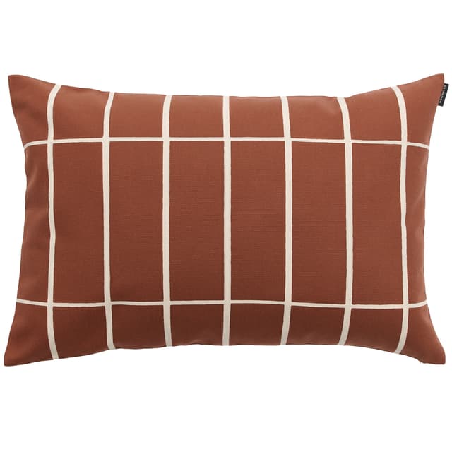 Tiiliskivi Cushion Cover Sand/White/Hay/Emerald 40x60