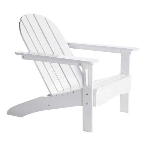 Adirondack Lounge chair White