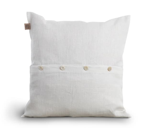 Classic Kissenbezug Leinen Offwhite 50x50