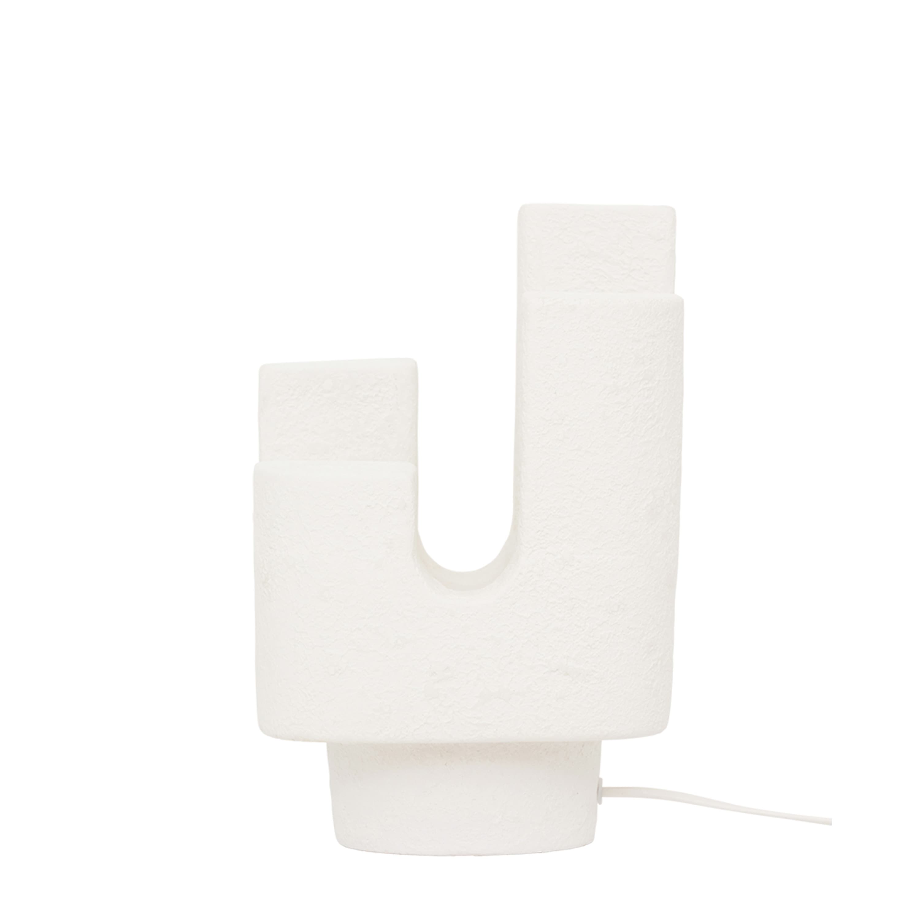 Cuarto Tischlampe White 33cm