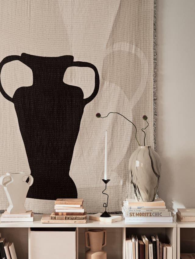 Etta Vase Off White 24cm