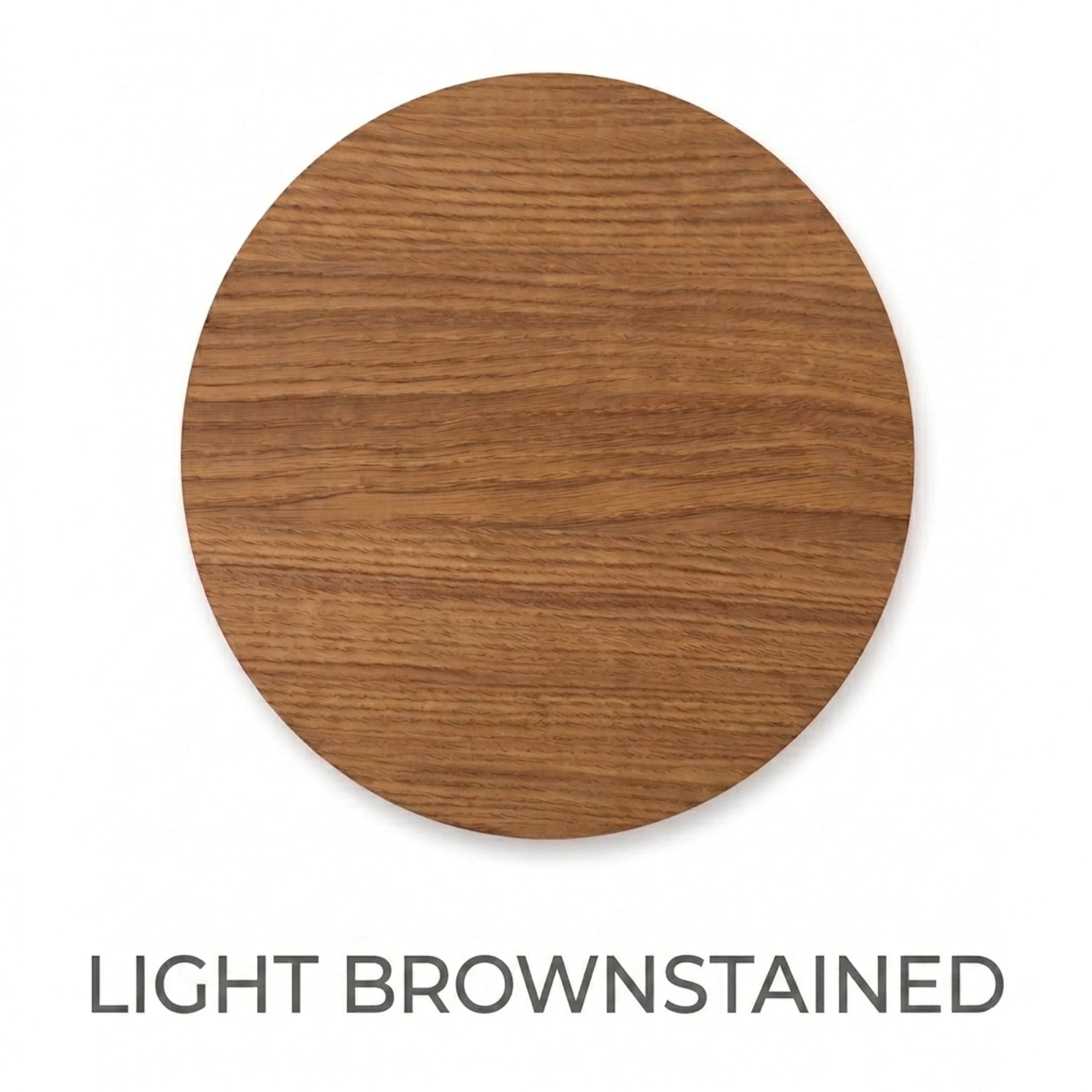 Casper Dining Chair Light Brown Stained/White