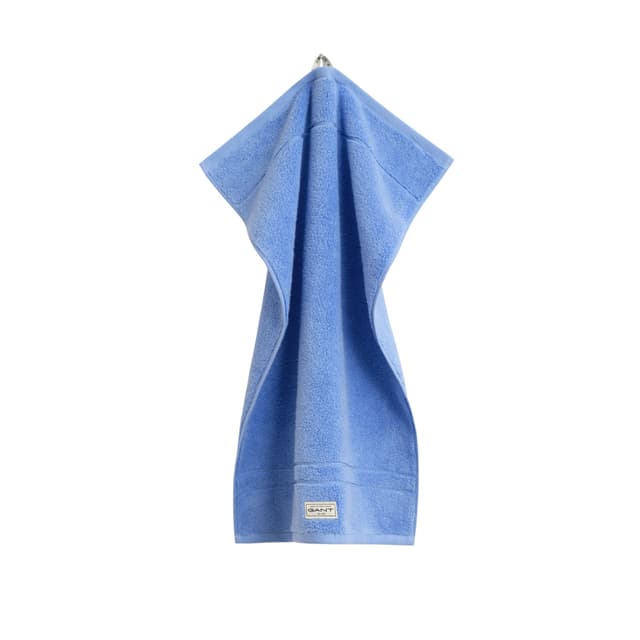 Organic Premium Terry Handtuch Palace Blue 30x50