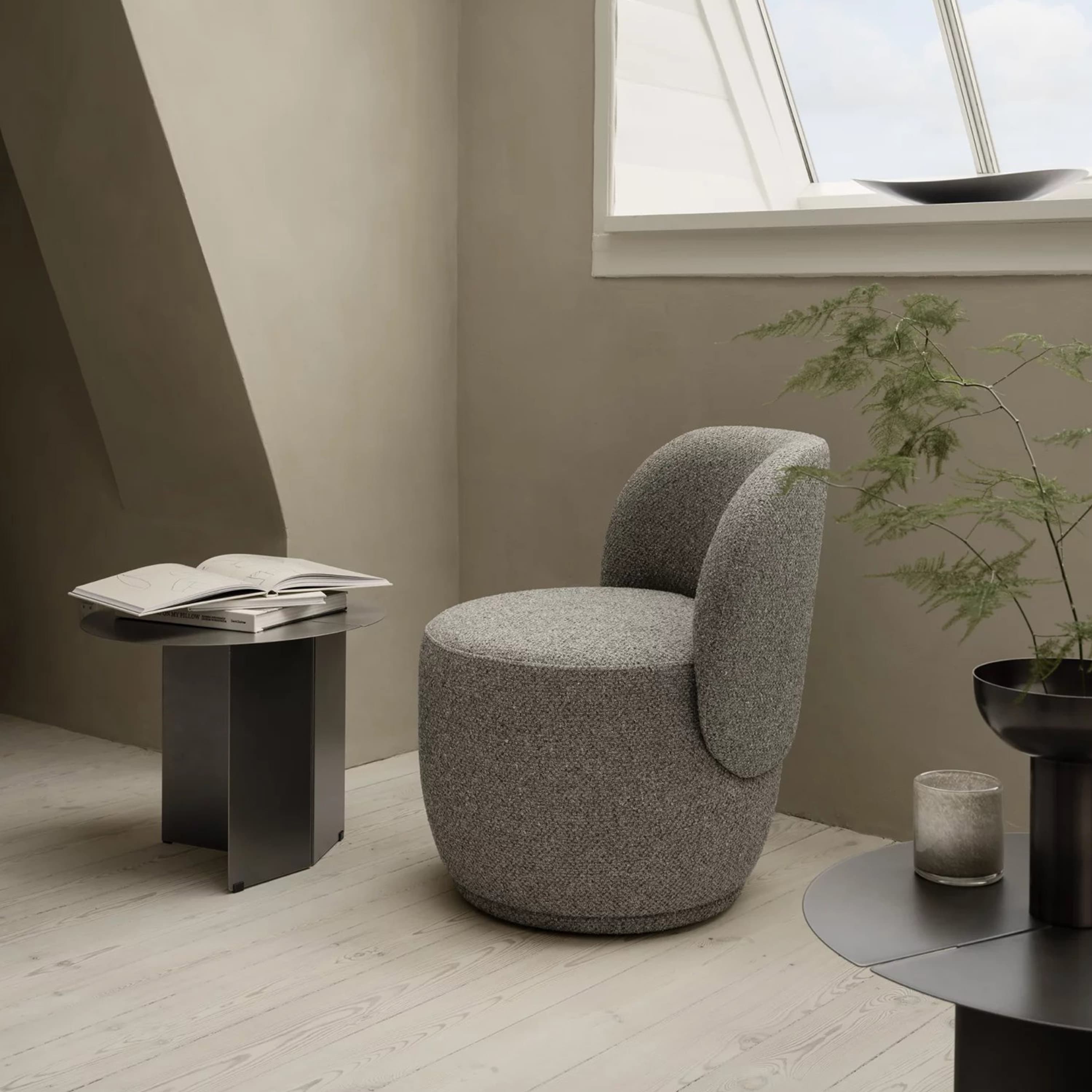 Kuon Drehstuhl Loungesessel Socia Taupe
