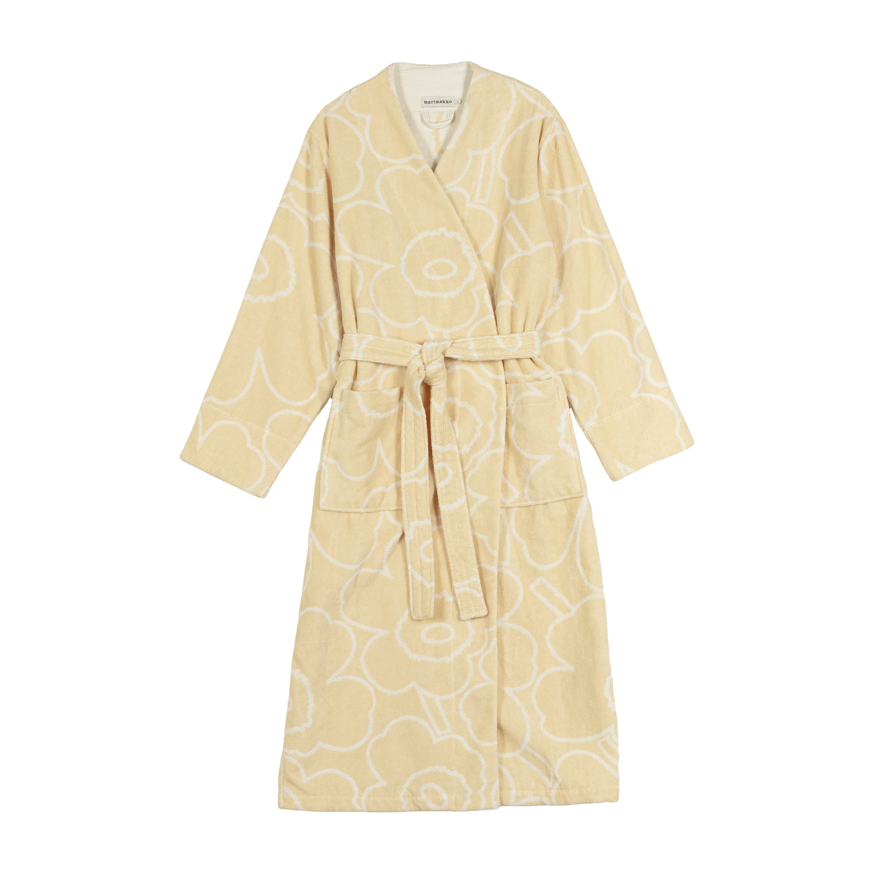 Piirto Unikko Morgenmantel Straw/Off White M
