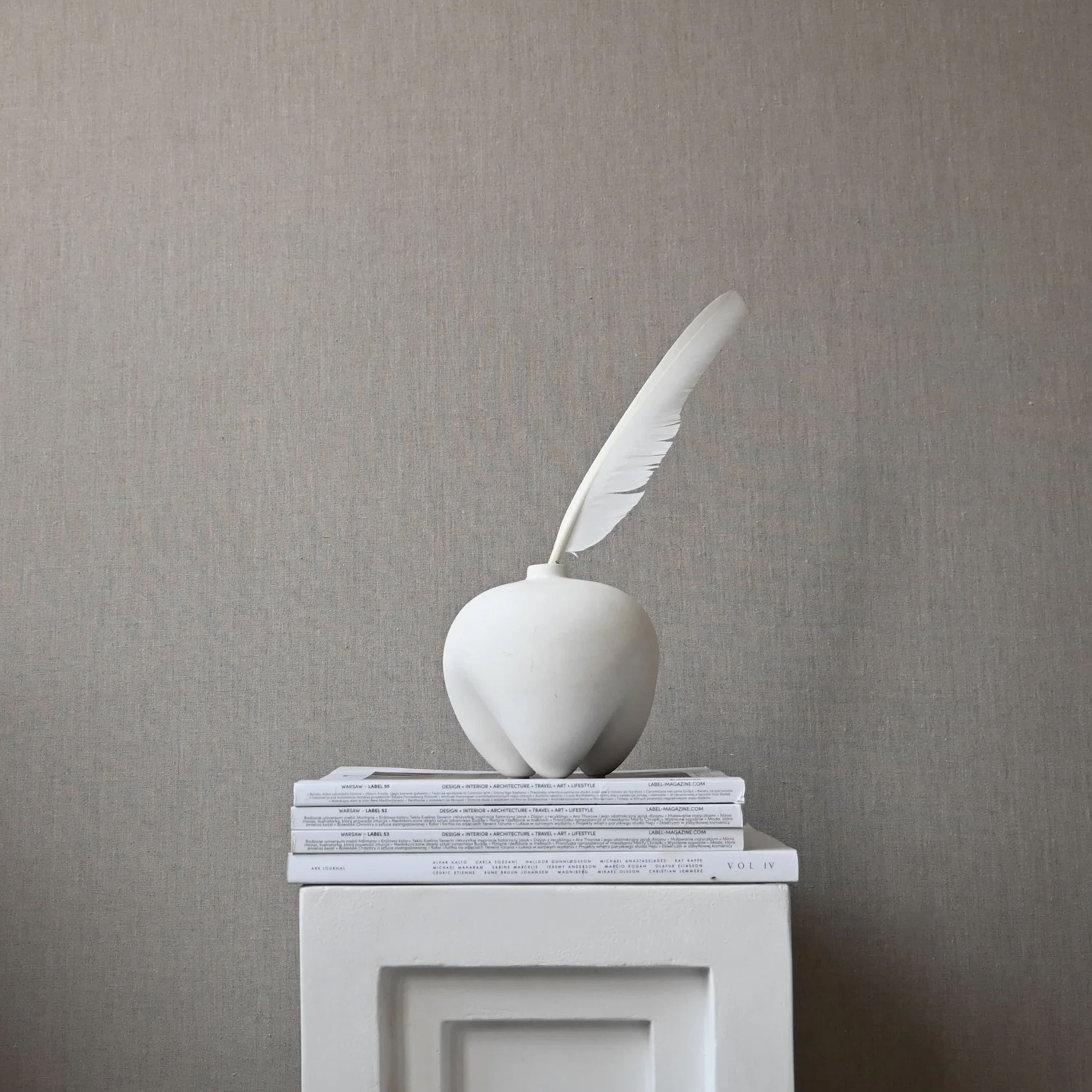 Sumo Vase Bone White Petit