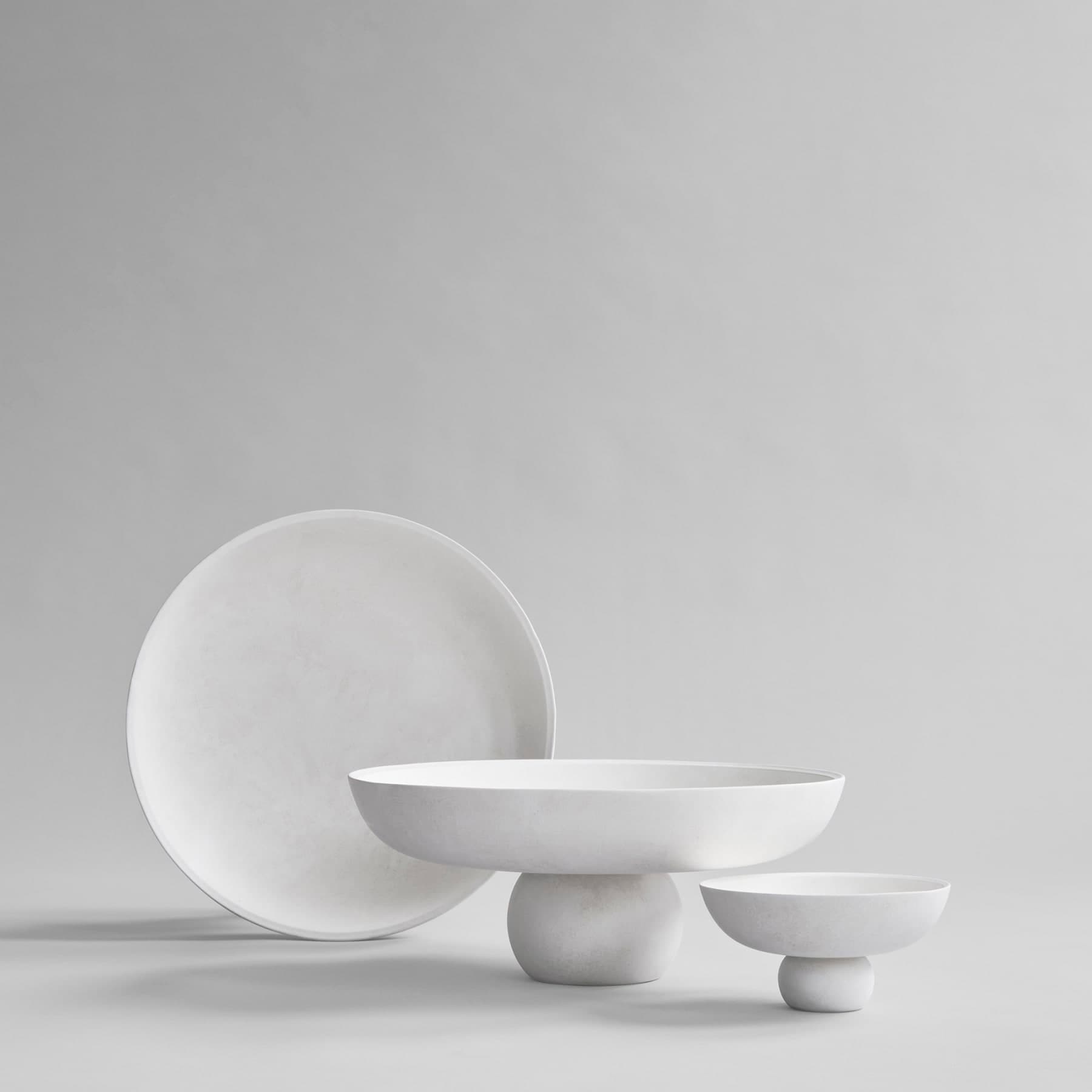 Baburu Bowl Bone White Large