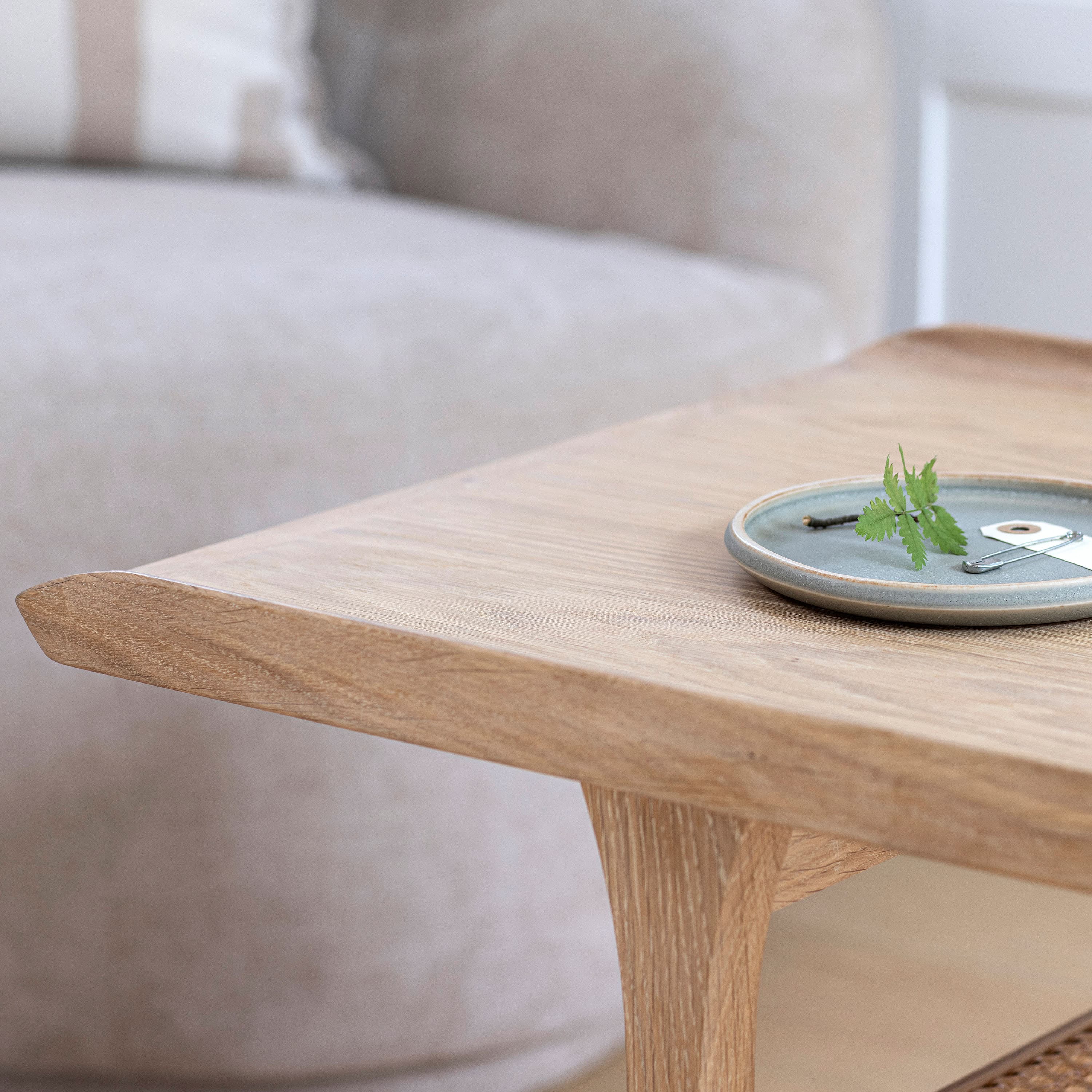 No.25 Coffee Table White Oil Oak