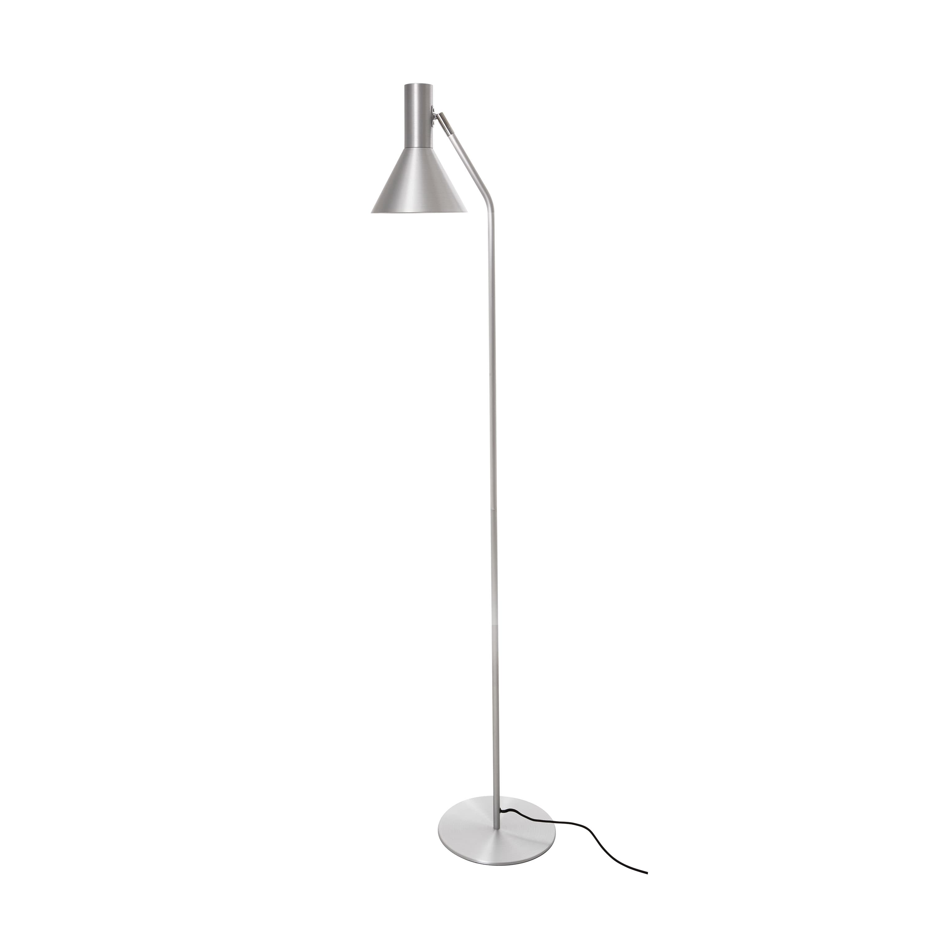 Lyss Stehleuchte Gebürstetes Aluminium 150 cm
