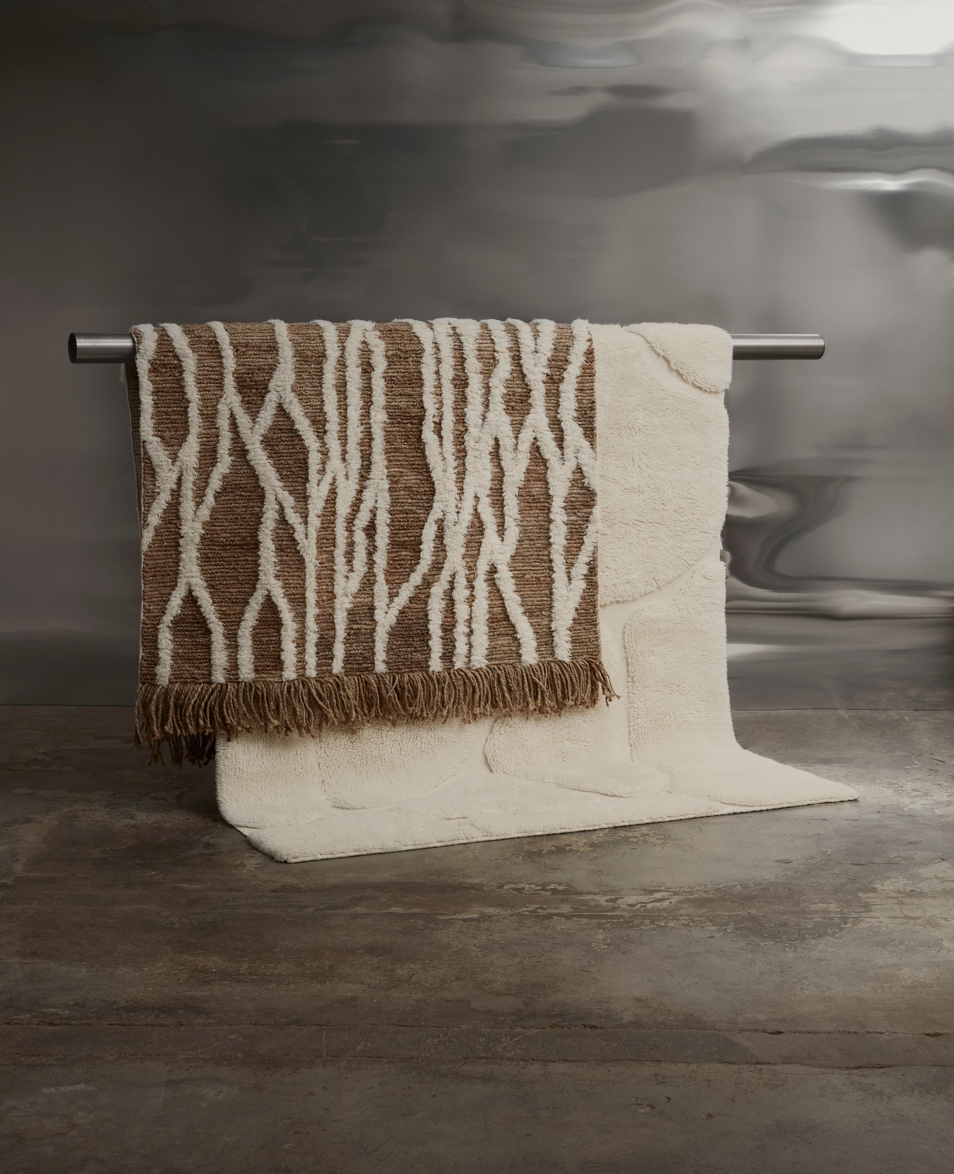 Wahl Jute/Wool Rug Brown/Offwhite 250x350