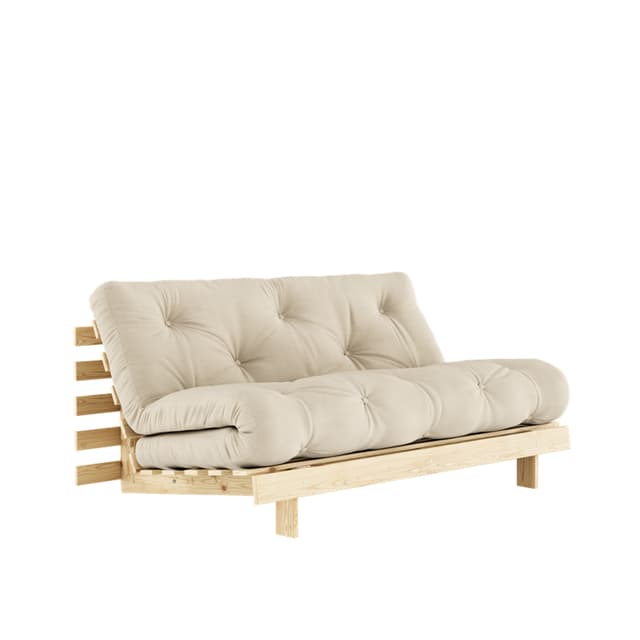 Roots Schlafsofa Natur/Beige 160cm