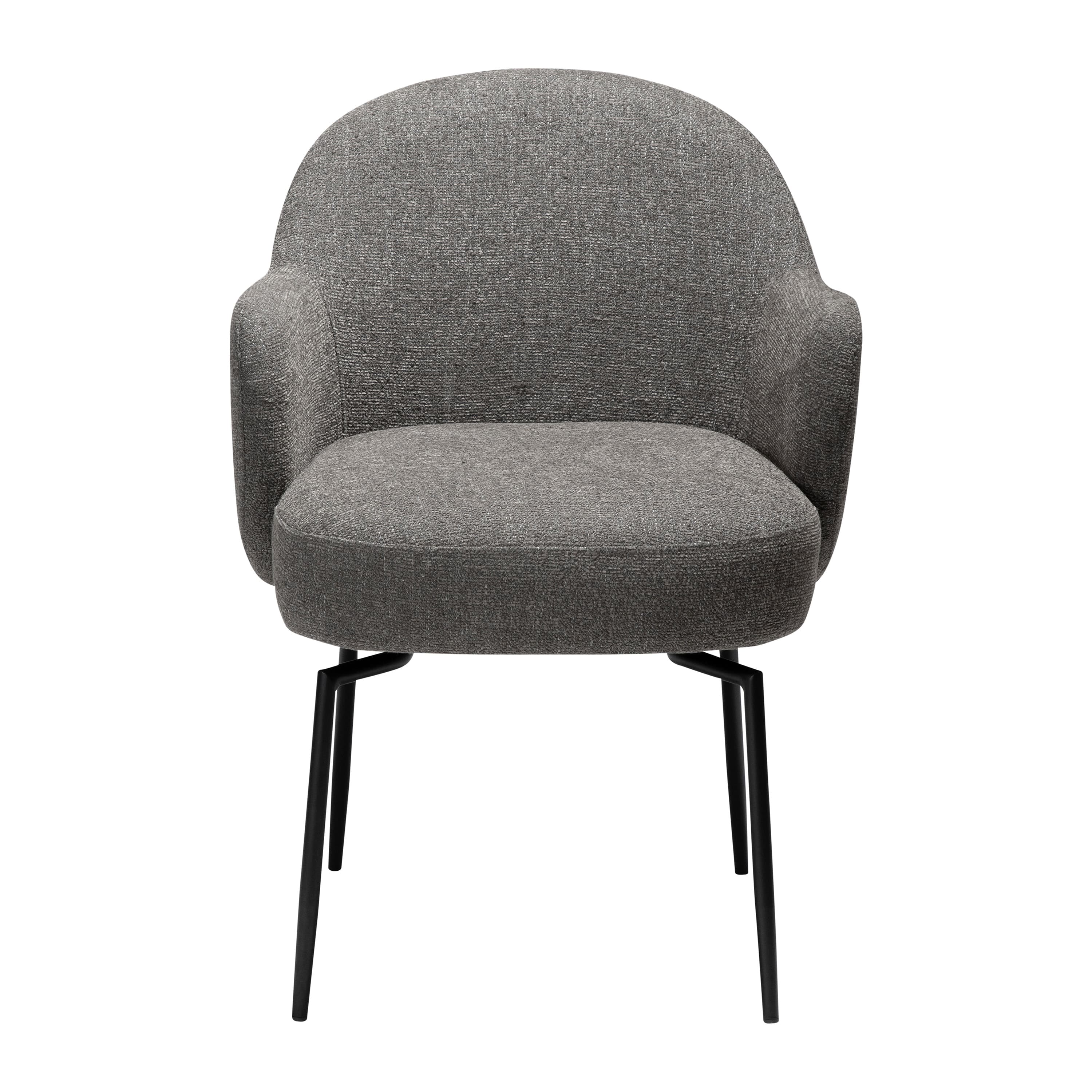 Bae Swivel Karmstol Pebble Earth Bouclé/Black